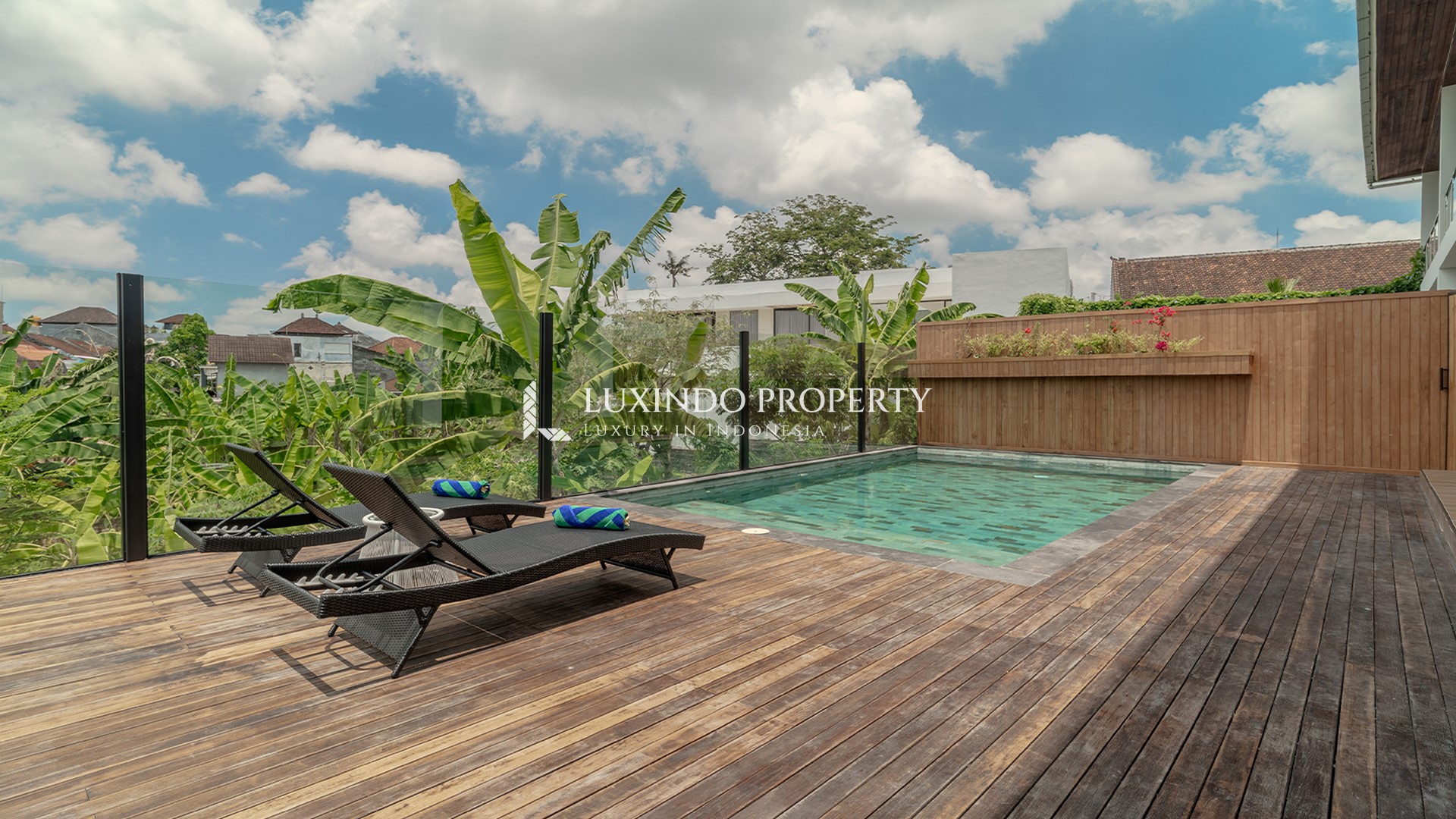 BABAKAN - MODERN MINIMALIST BRAND-NEW VILLA WITH RICE FIELD AND SUNRISE VIEW