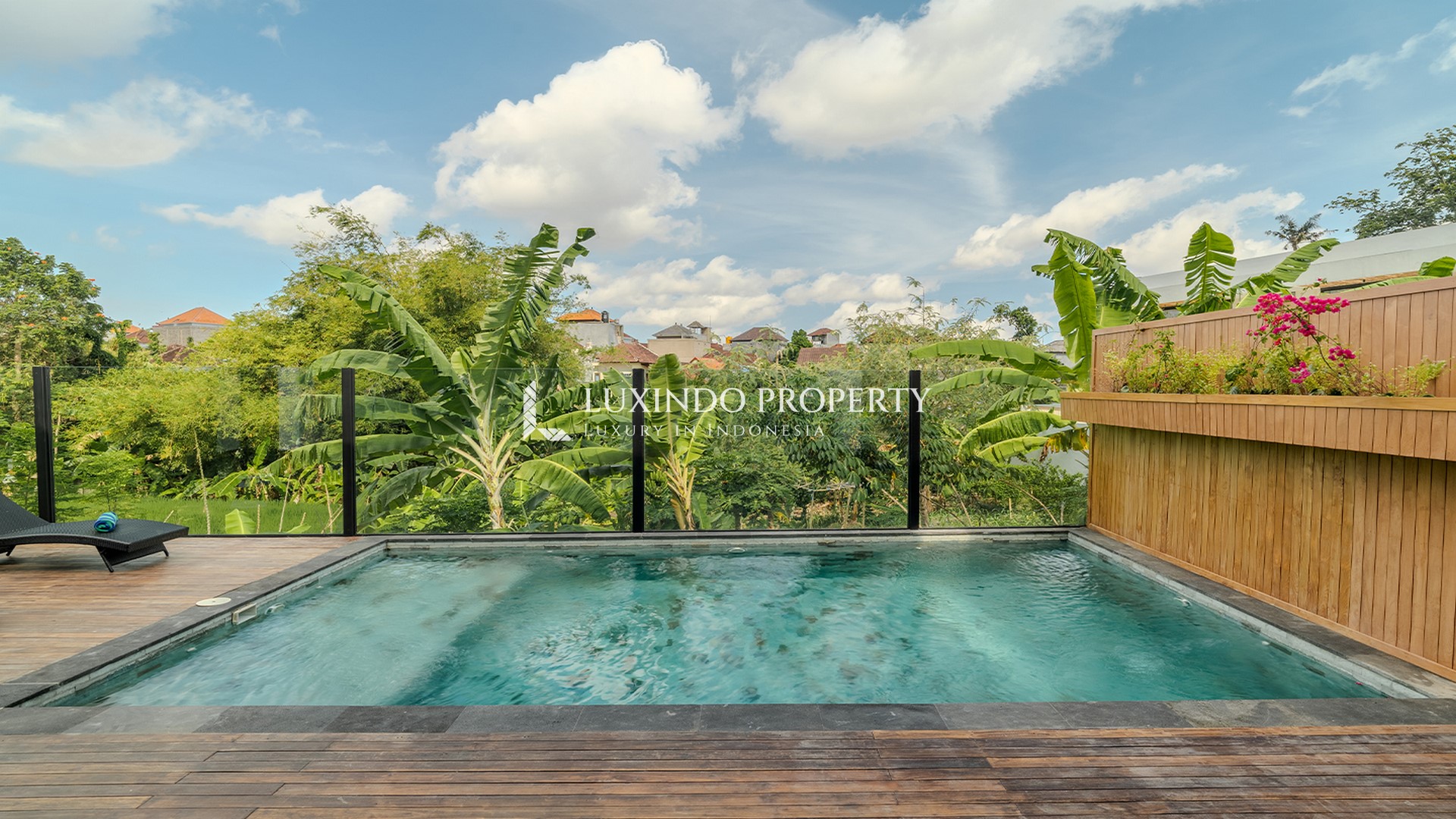 BABAKAN - MODERN MINIMALIST BRAND-NEW VILLA WITH RICE FIELD AND SUNRISE VIEW