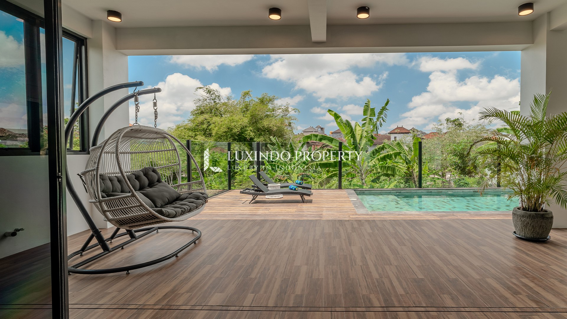 BABAKAN - MODERN MINIMALIST BRAND-NEW VILLA WITH RICE FIELD AND SUNRISE VIEW