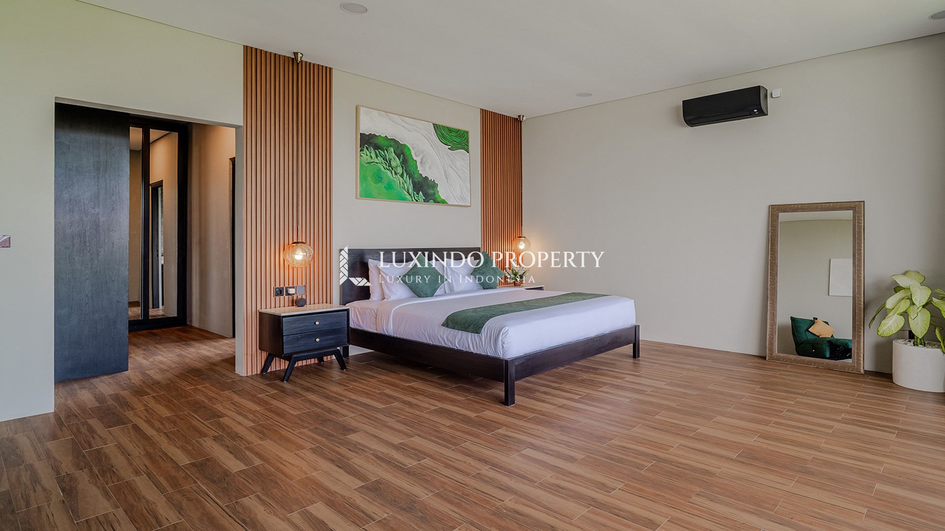 BABAKAN - MODERN MINIMALIST BRAND-NEW VILLA WITH RICE FIELD AND SUNRISE VIEW