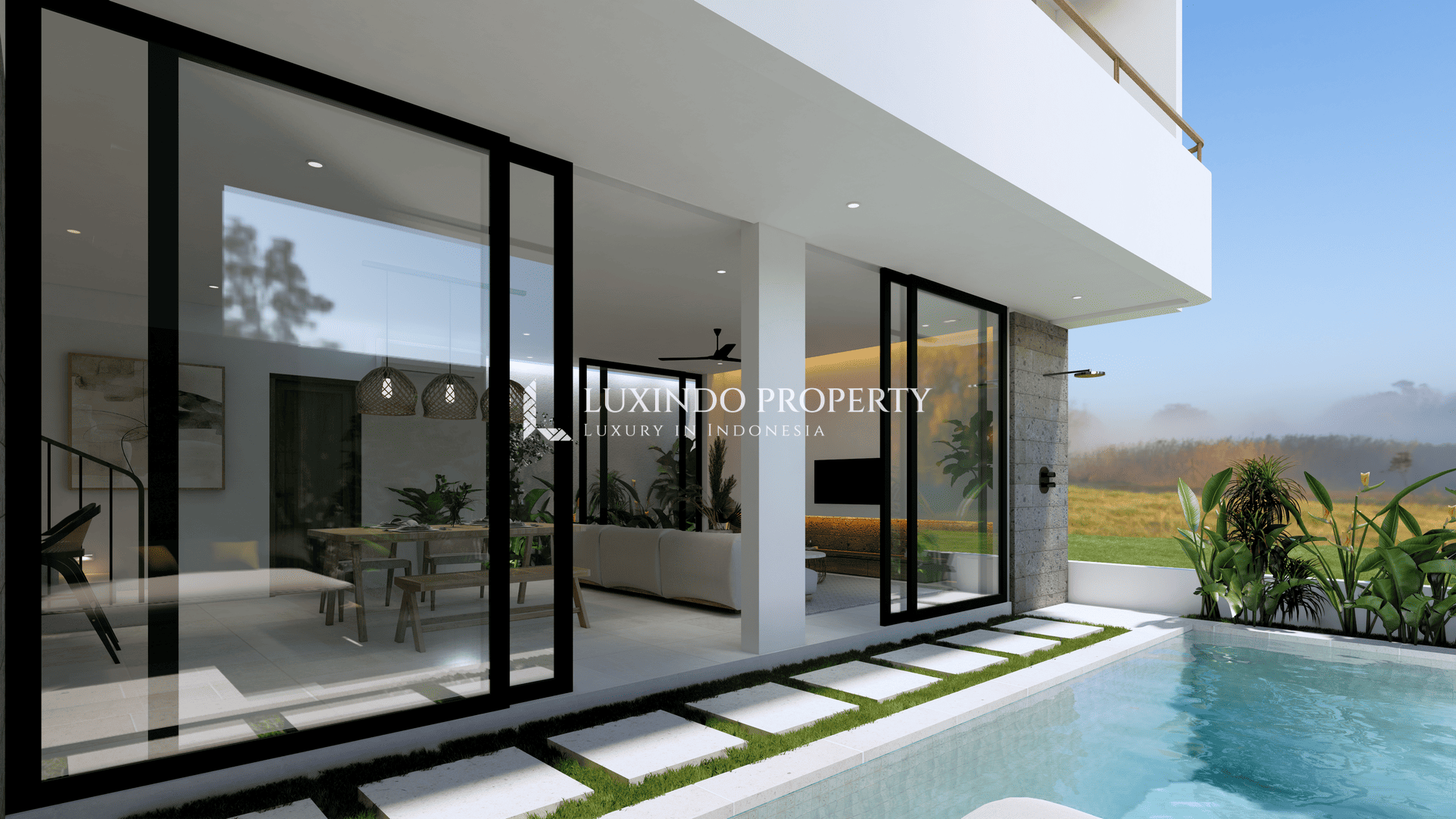 CEMAGI – 2 STUNNING BEDROOM VILLAS WITH OCEAN AND RICE FIELD VIEW