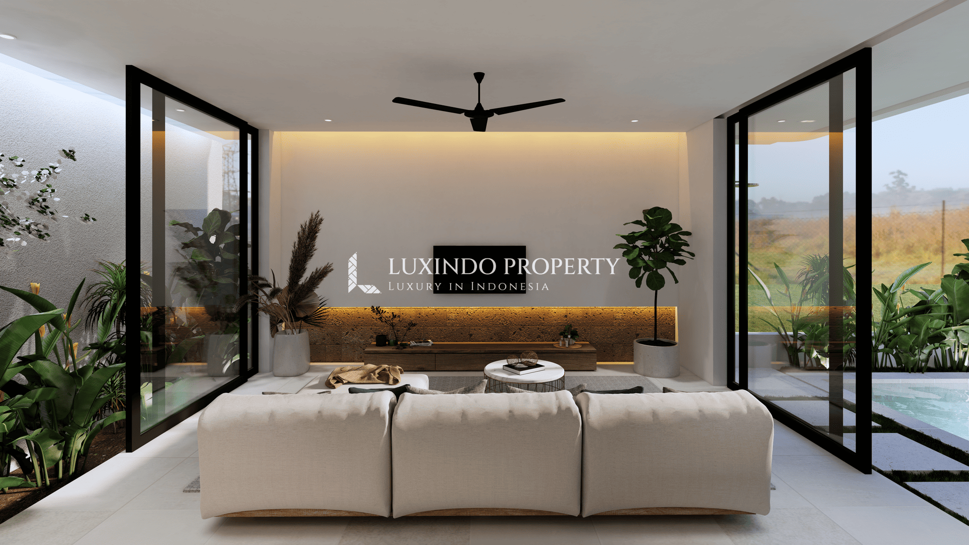 CEMAGI – 2 STUNNING BEDROOM VILLAS WITH OCEAN AND RICE FIELD VIEW