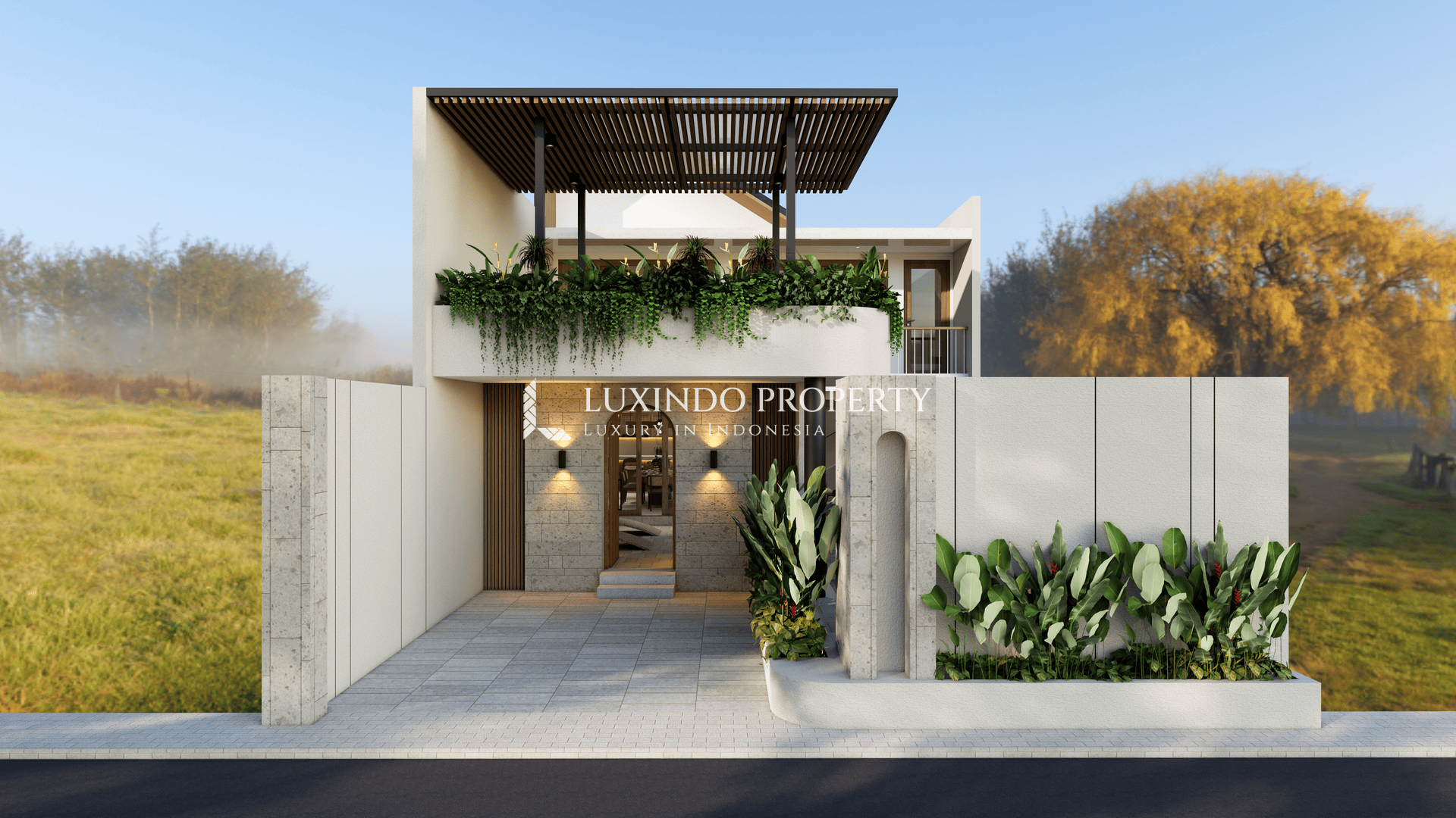 CEMAGI - STUNNING 2 BEDROOM VILLA PRIME LOCATION WITH RICE FIELD AND OCEAN VIEW