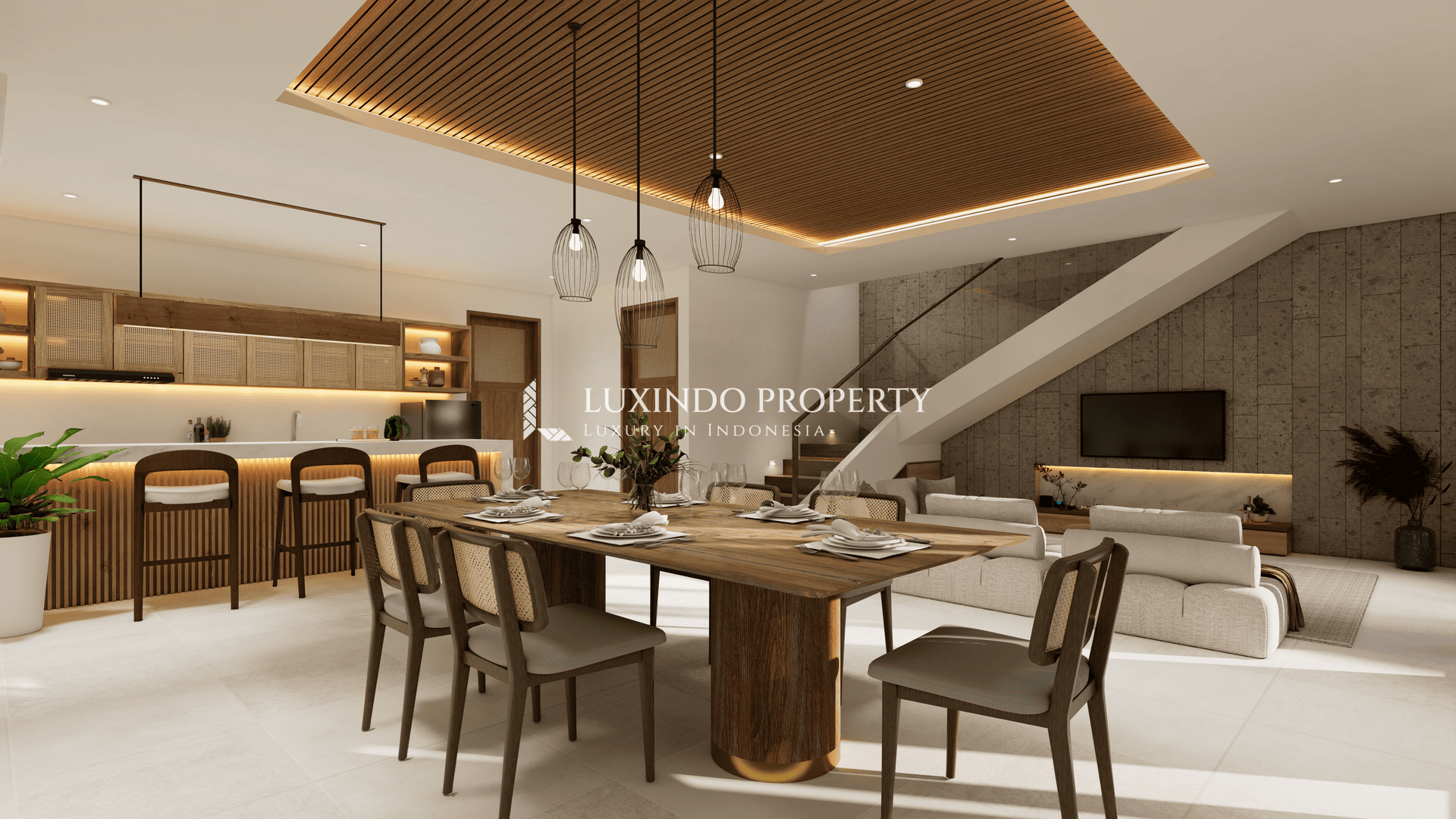 CEMAGI - STUNNING 2 BEDROOM VILLA PRIME LOCATION WITH RICE FIELD AND OCEAN VIEW