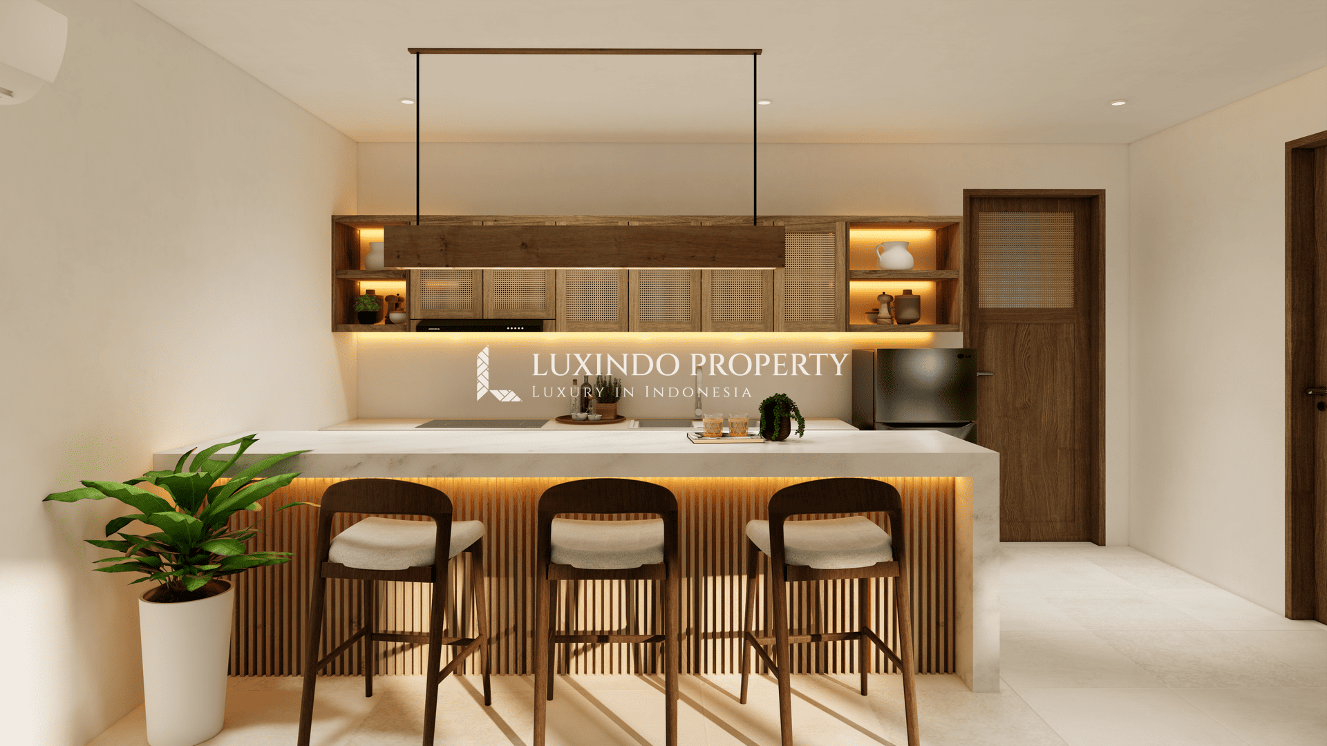 CEMAGI - STUNNING 2 BEDROOM VILLA PRIME LOCATION WITH RICE FIELD AND OCEAN VIEW