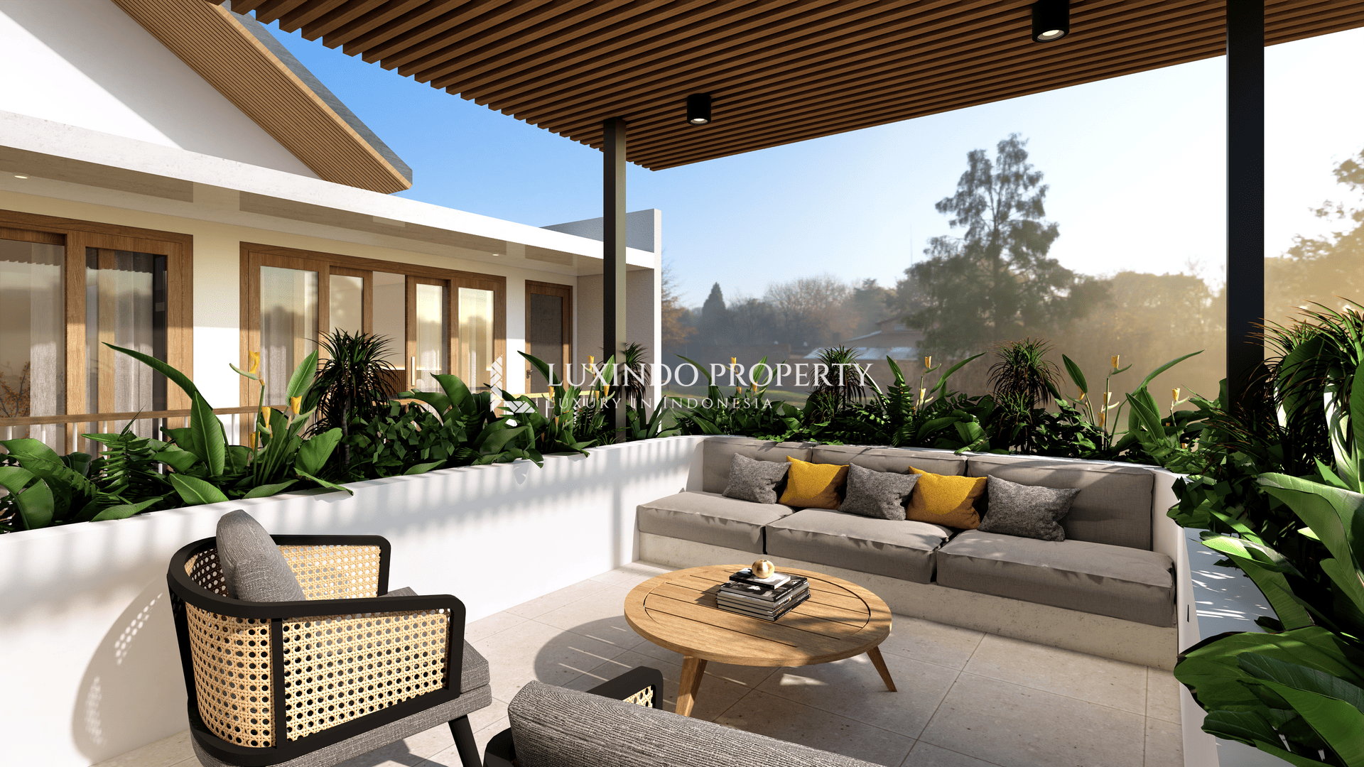 CEMAGI - STUNNING 2 BEDROOM VILLA PRIME LOCATION WITH RICE FIELD AND OCEAN VIEW