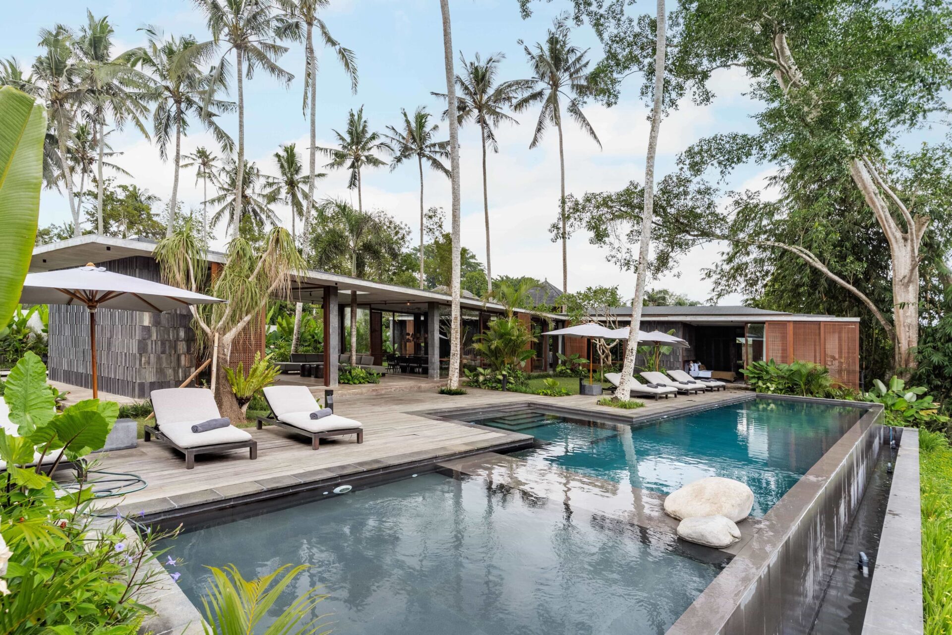 Zen-Infused Brutalist Sanctuary in Ubud