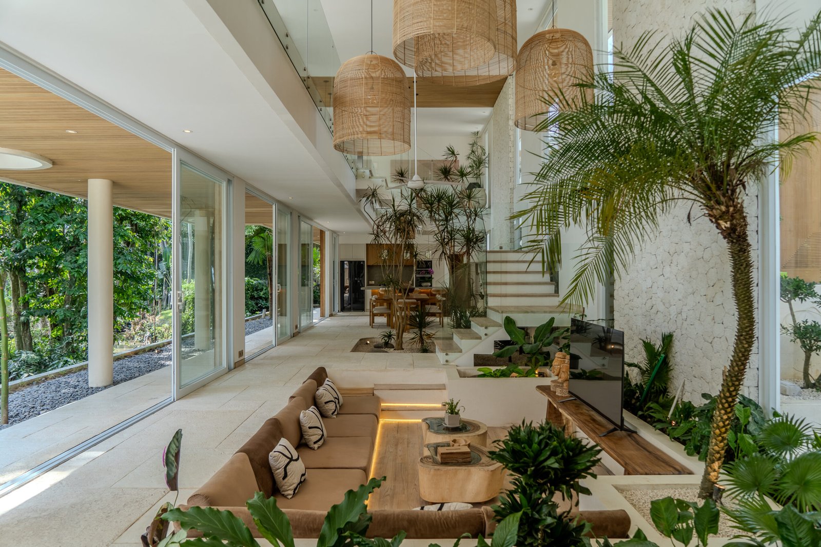 River Views Tropical Minimalist Villa in Pererenan