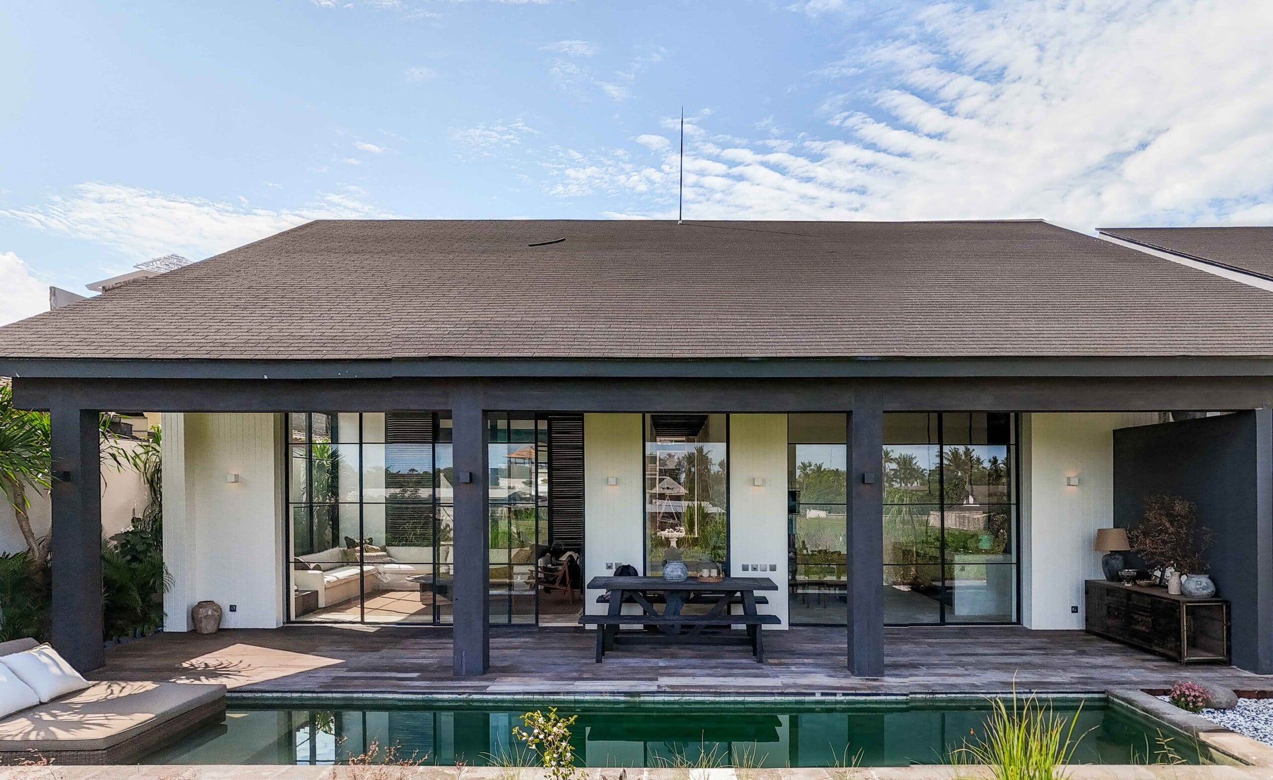 Coastal Barn-Style Villa in Seseh