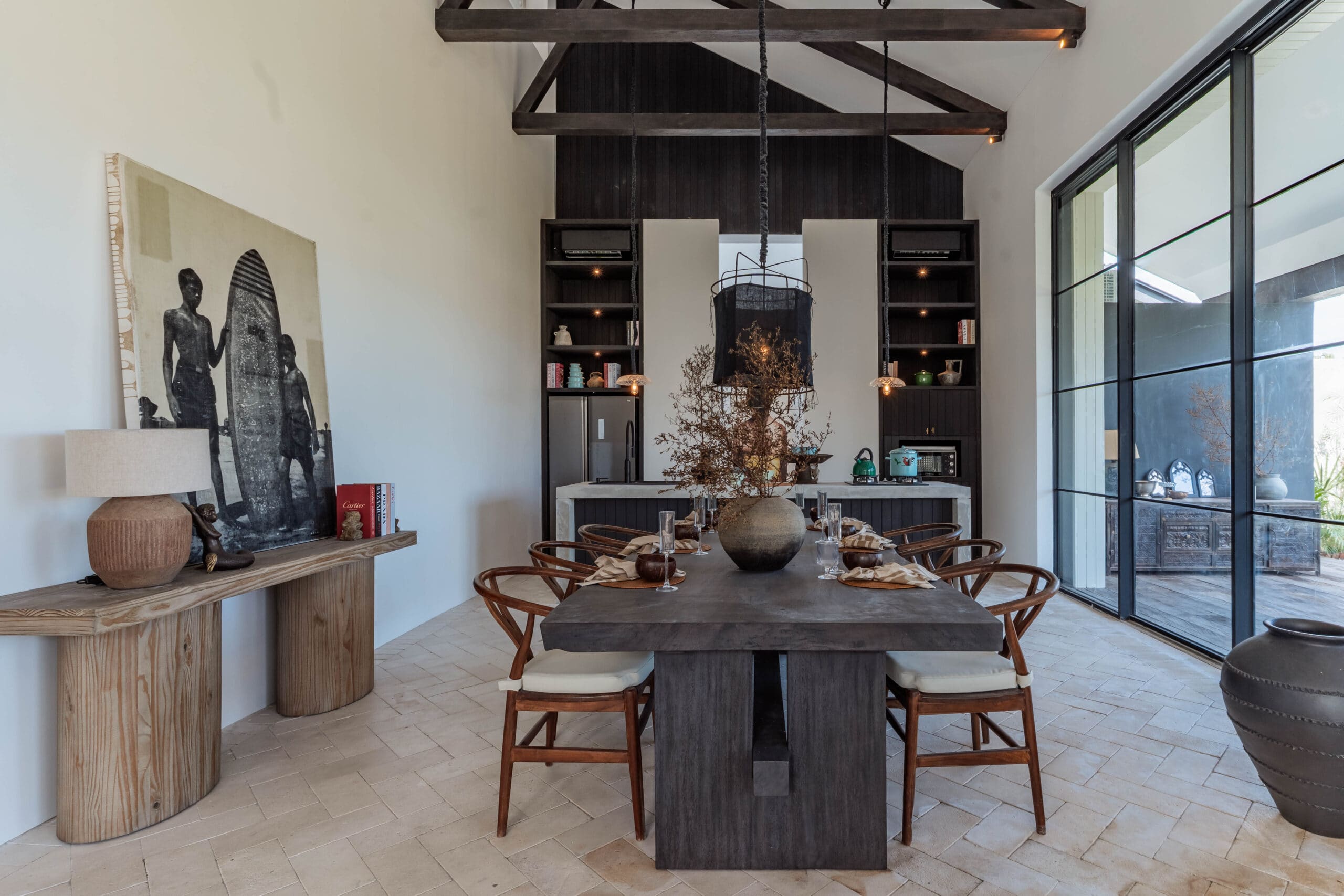 Coastal Barn-Style Villa in Seseh