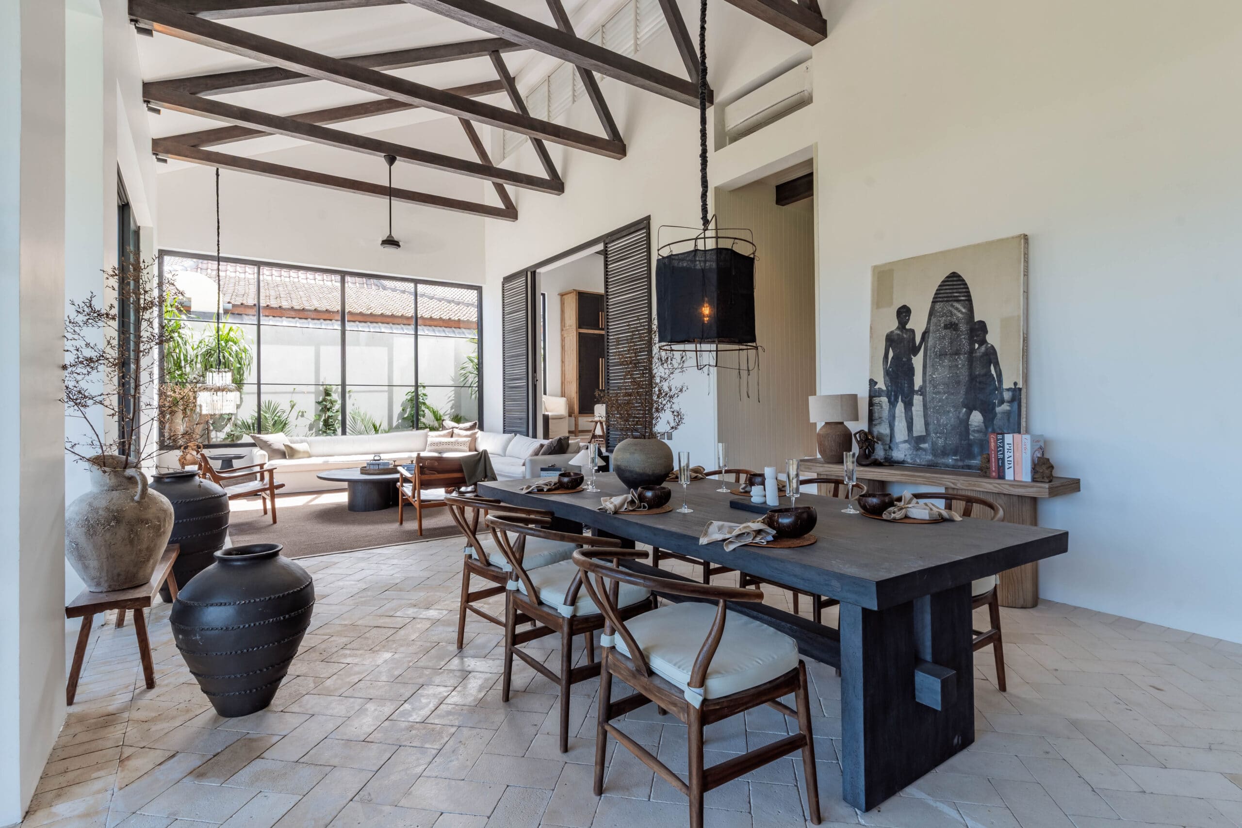 Coastal Barn-Style Villa in Seseh