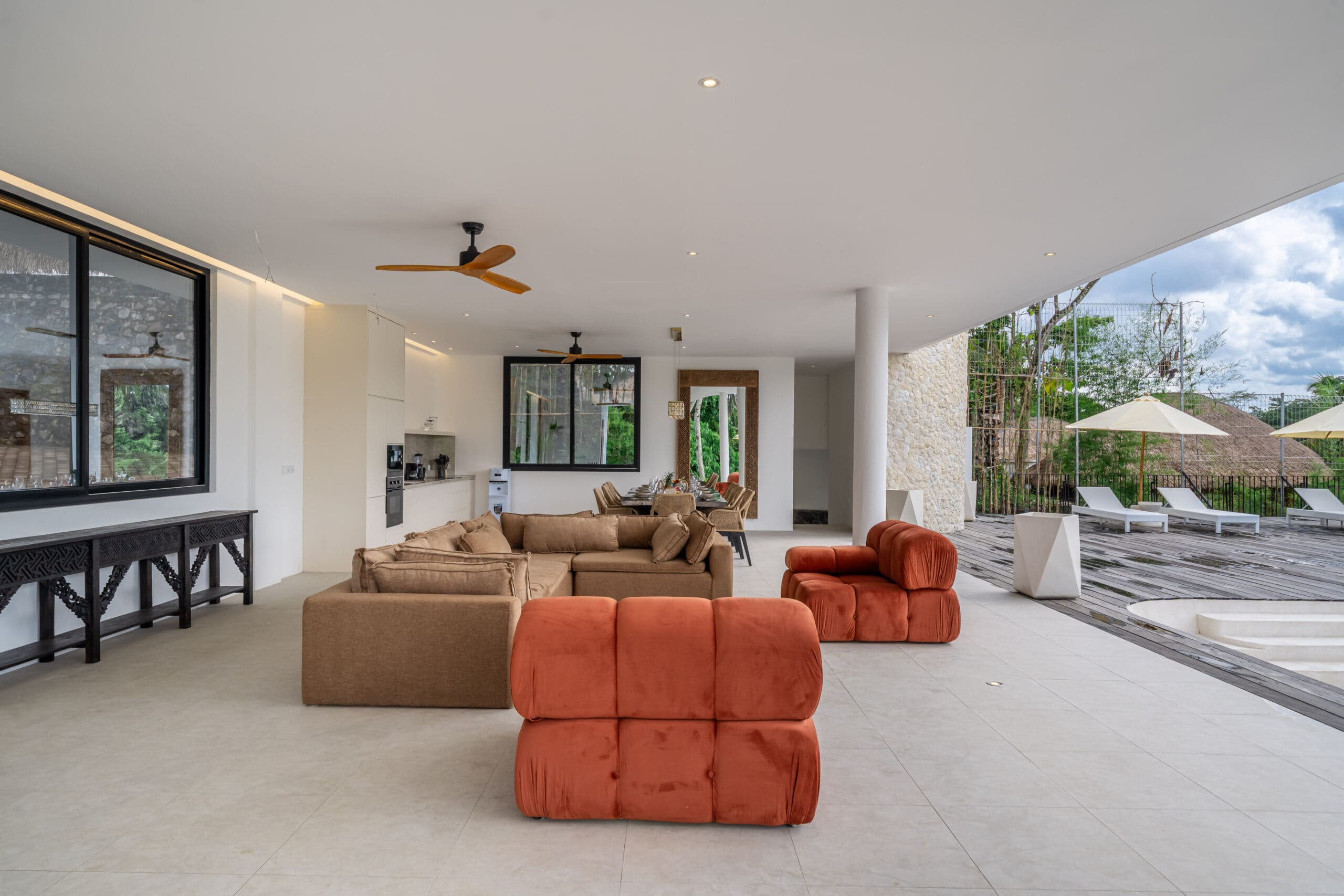 Hilltop Jungle-view Villa in Ubud