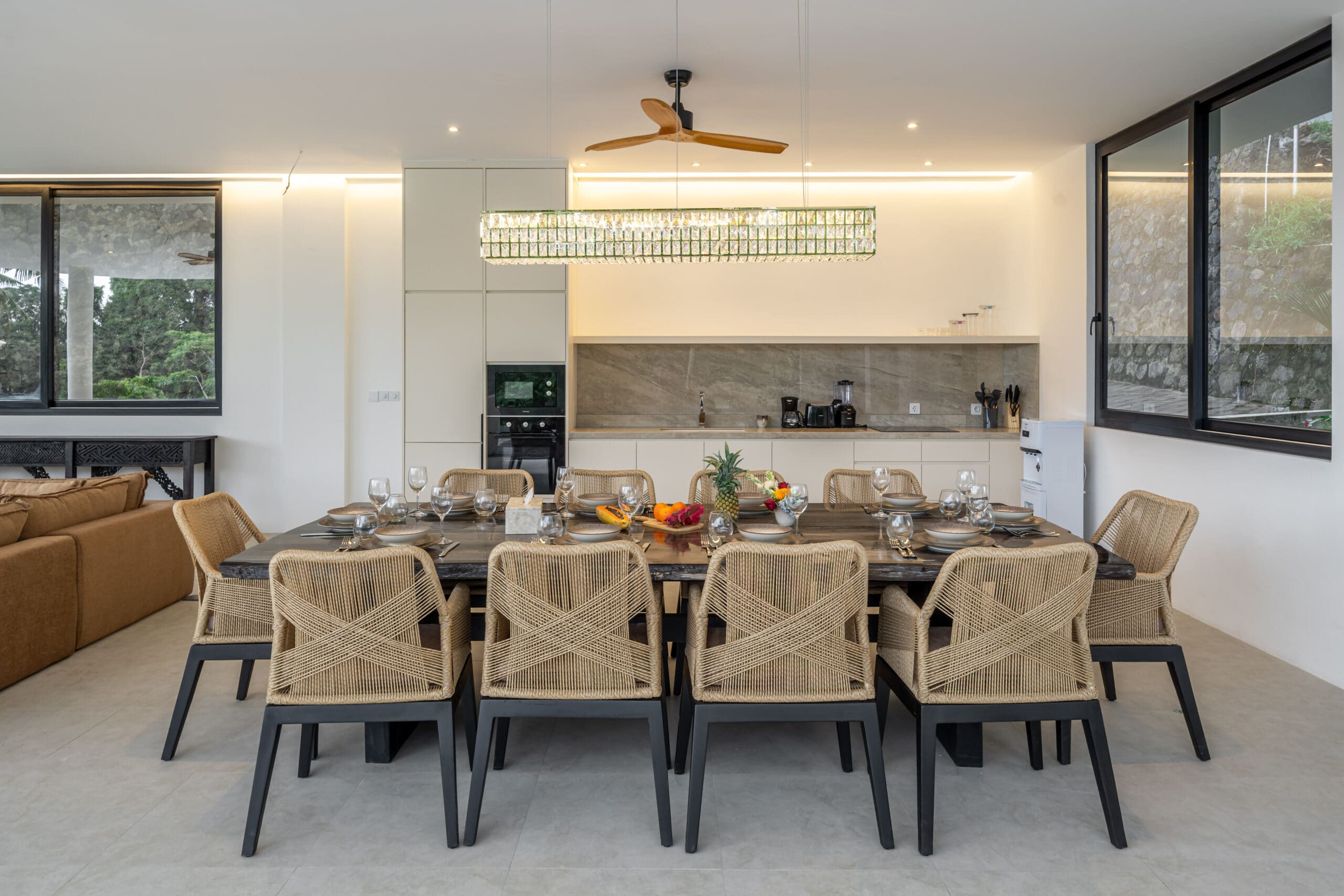 Hilltop Jungle-view Villa in Ubud