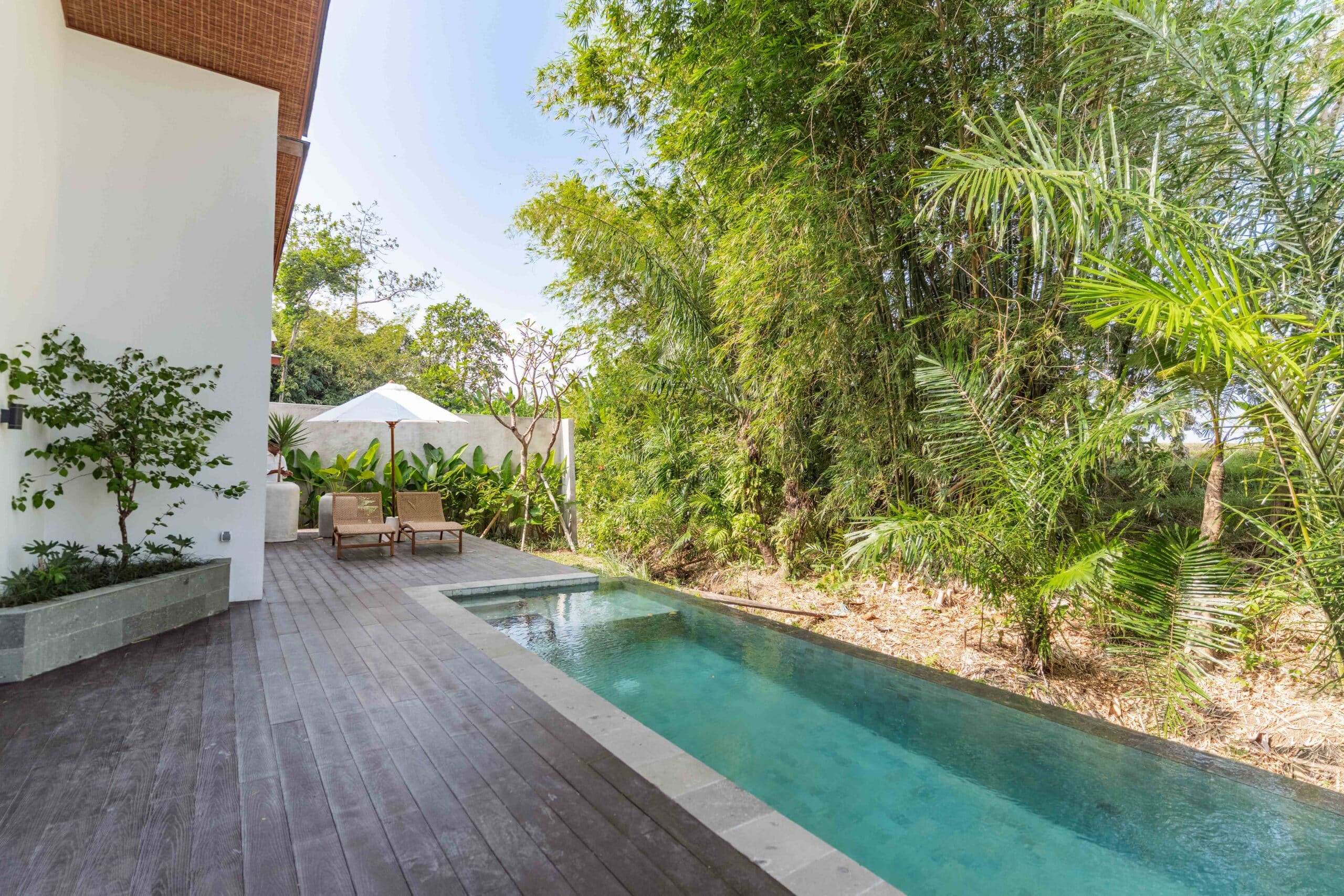 Riverside Modern Minimalist Villa in Kaba Kaba