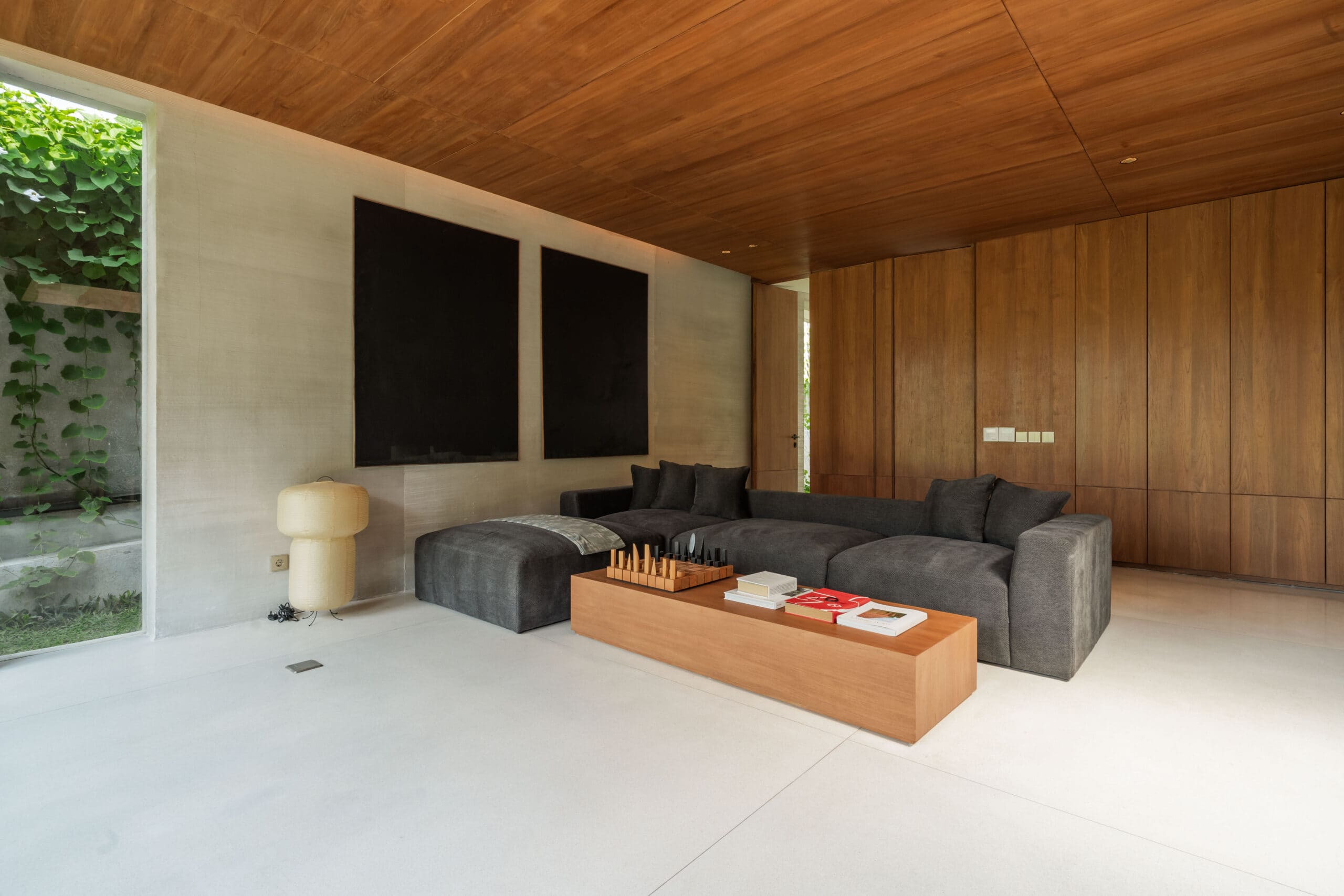 Renowned Architect Japanese Modern Villa in Pererenan