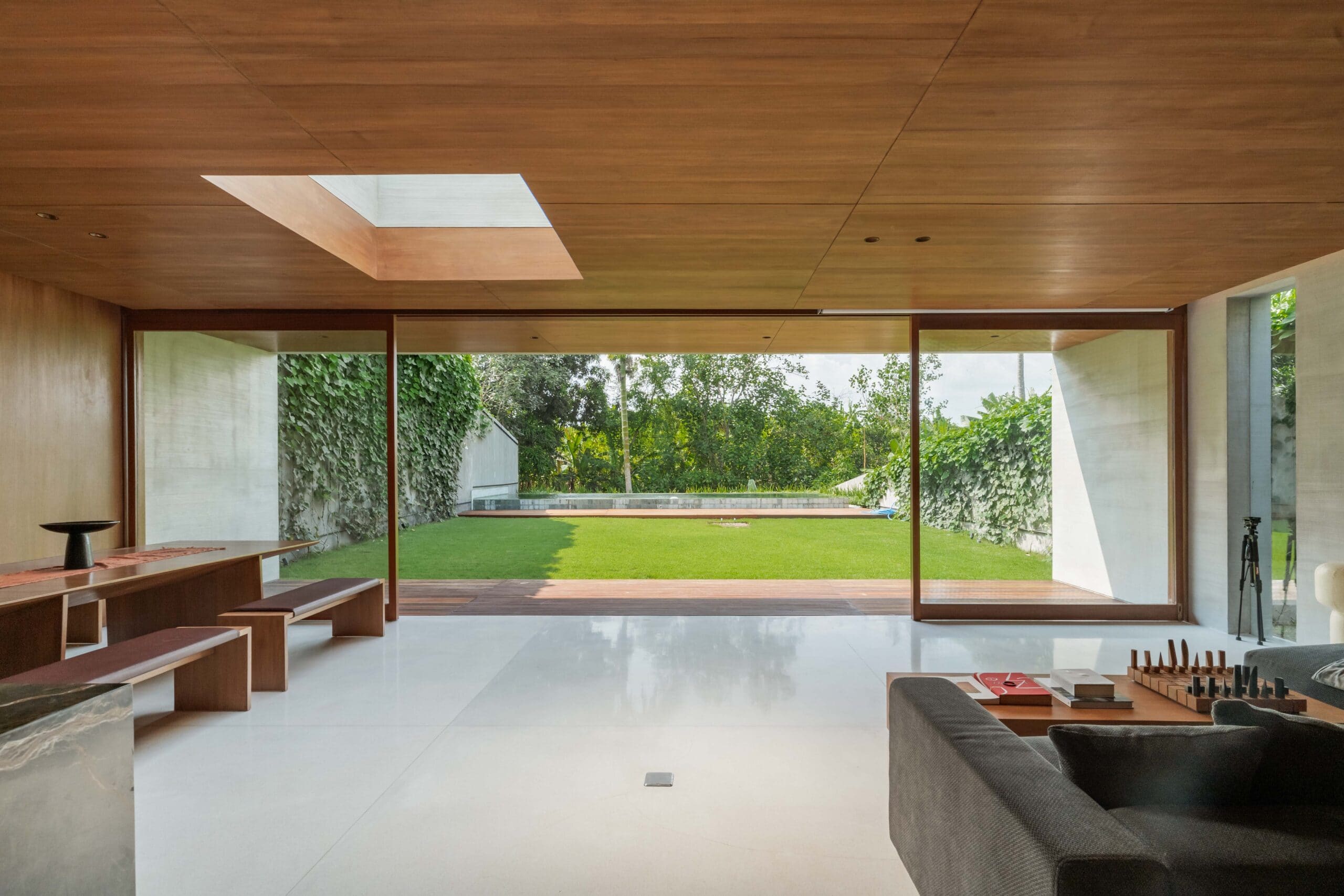 Renowned Architect Japanese Modern Villa in Pererenan
