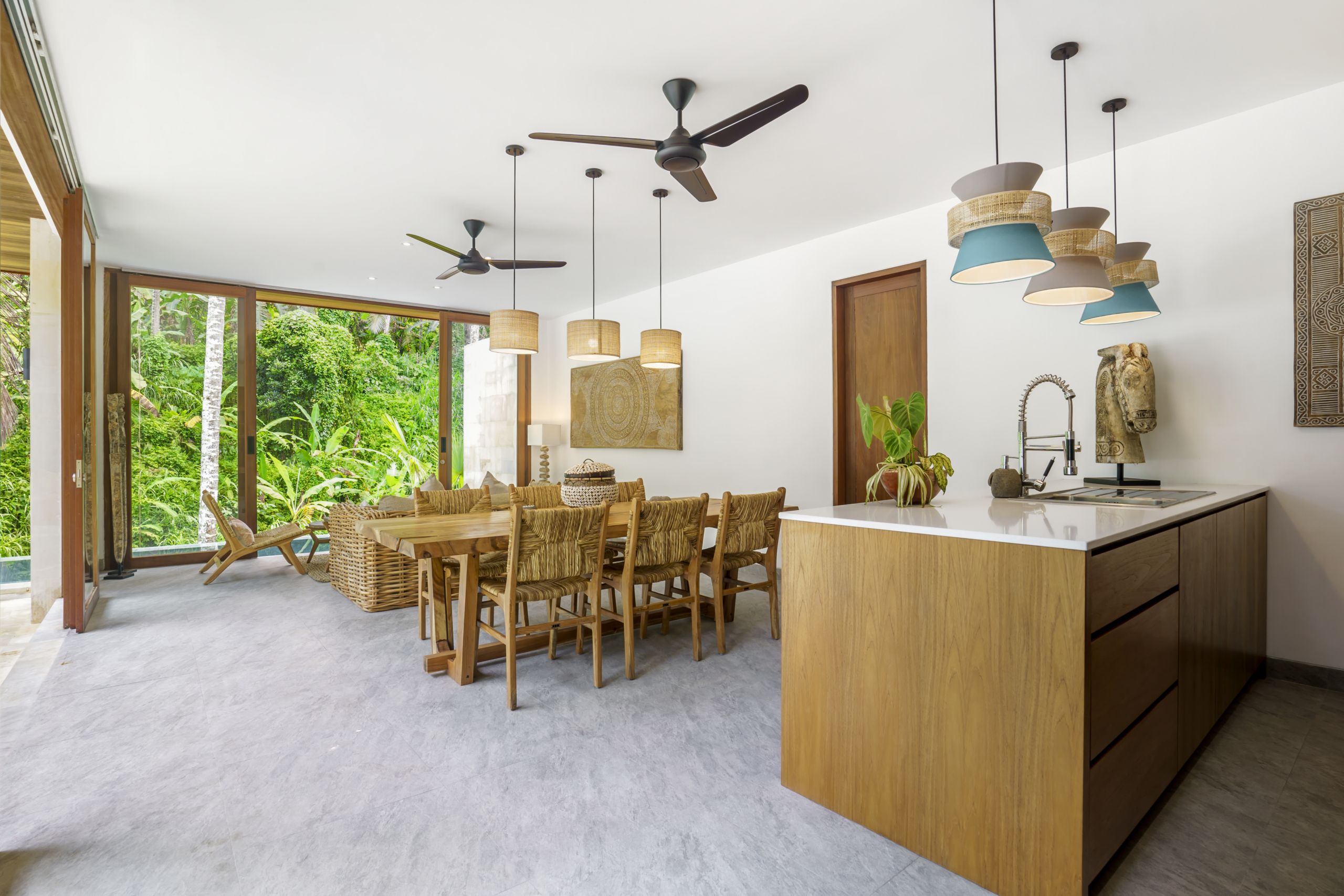 Serene 3-Bedroom Jungle Villa