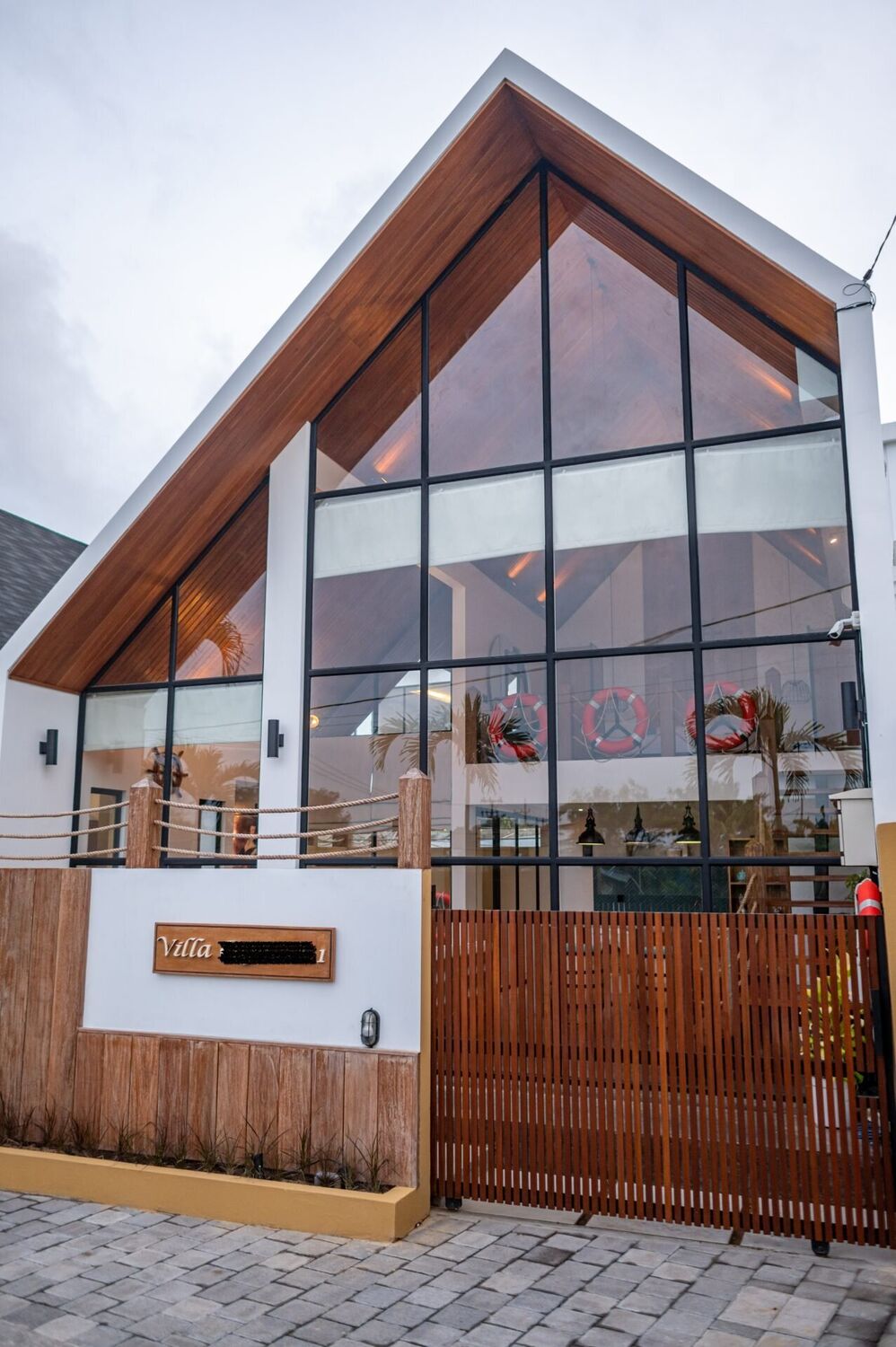 Nautical-Inspired 1-Bedroom Loft Villa with Rice Field Views 