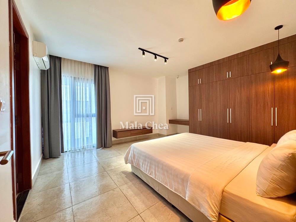 Modern 3-Bedroom Serviced Apartment – Central BKK1
