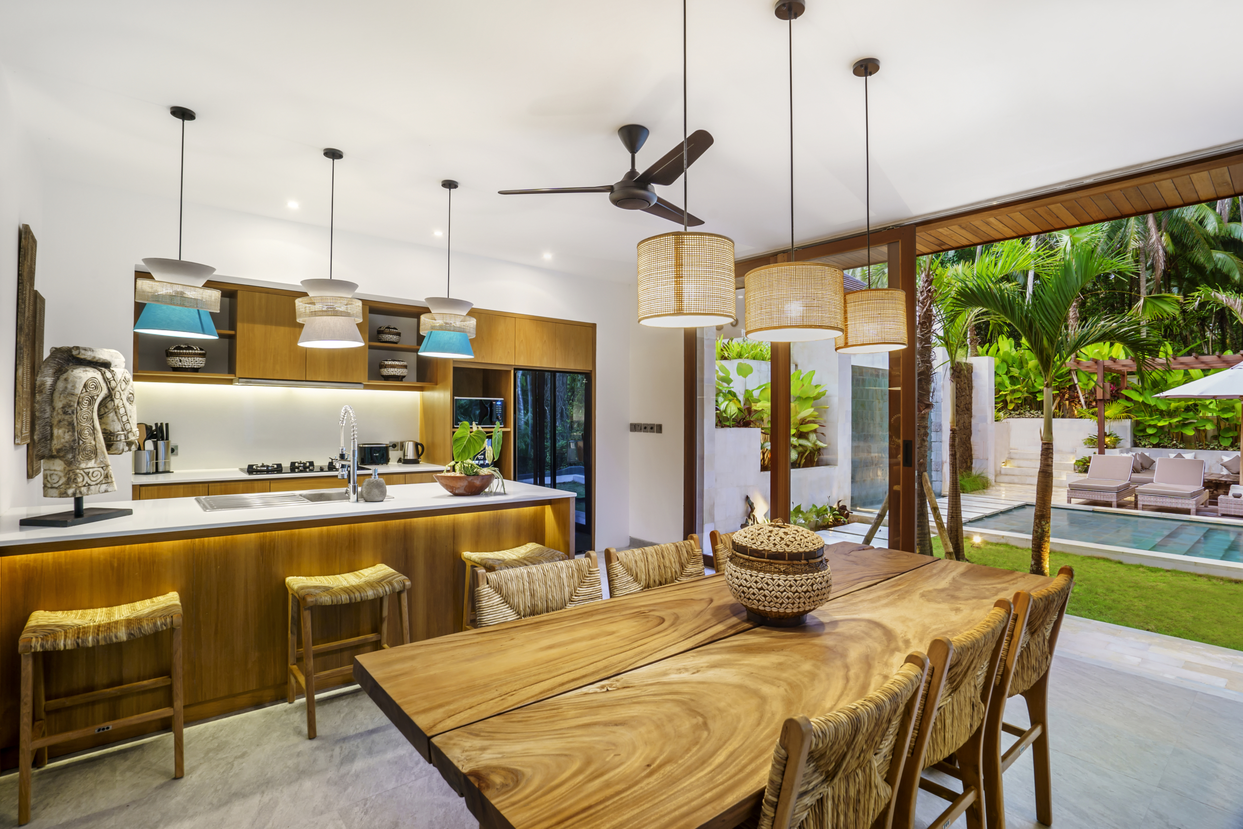 Serene 3-Bedroom Jungle Villa