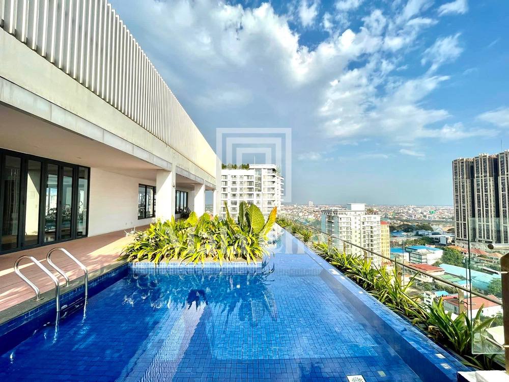 Beautiful 1-Bedroom Premium Condo – Tonle Bassac