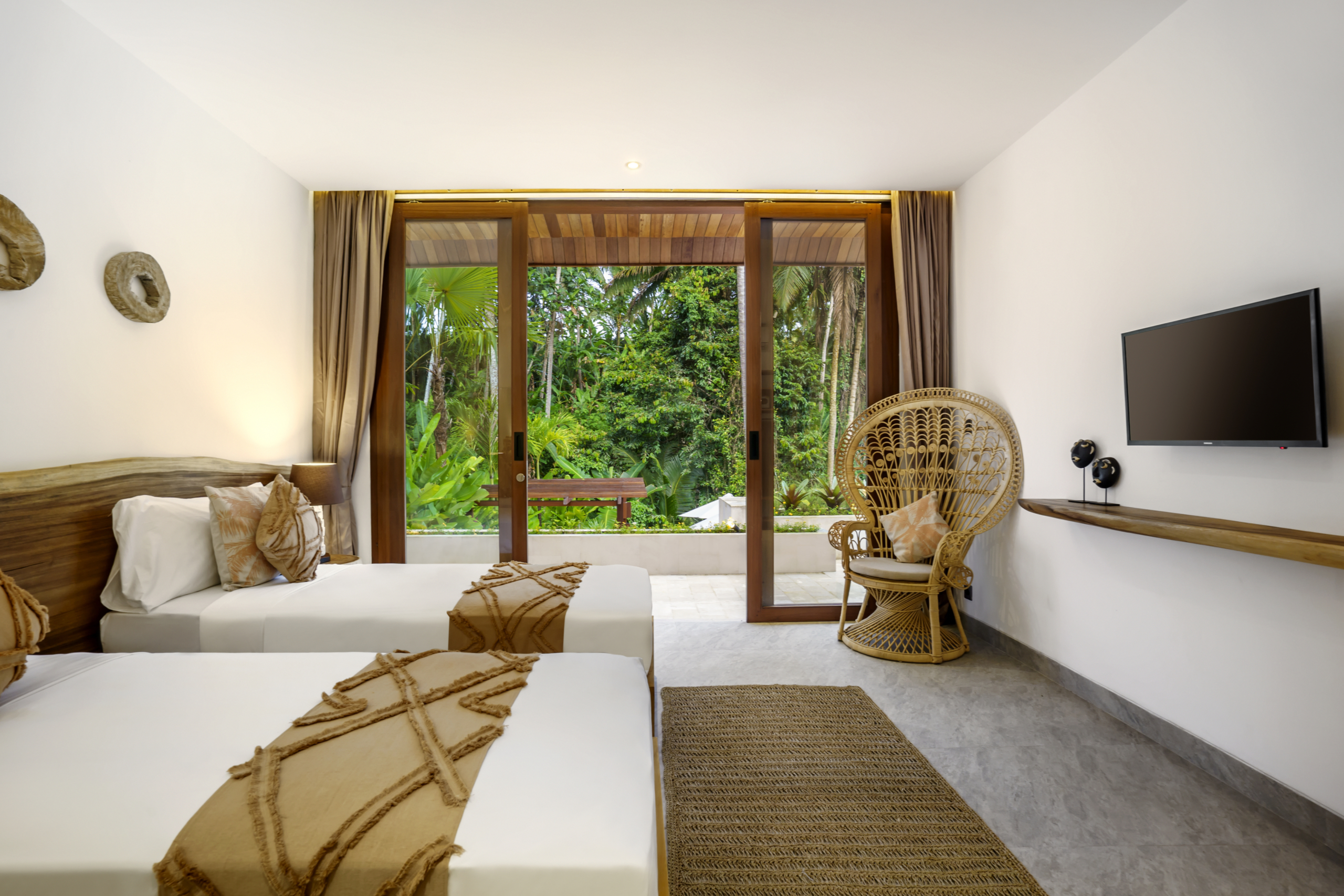 Serene 3-Bedroom Jungle Villa