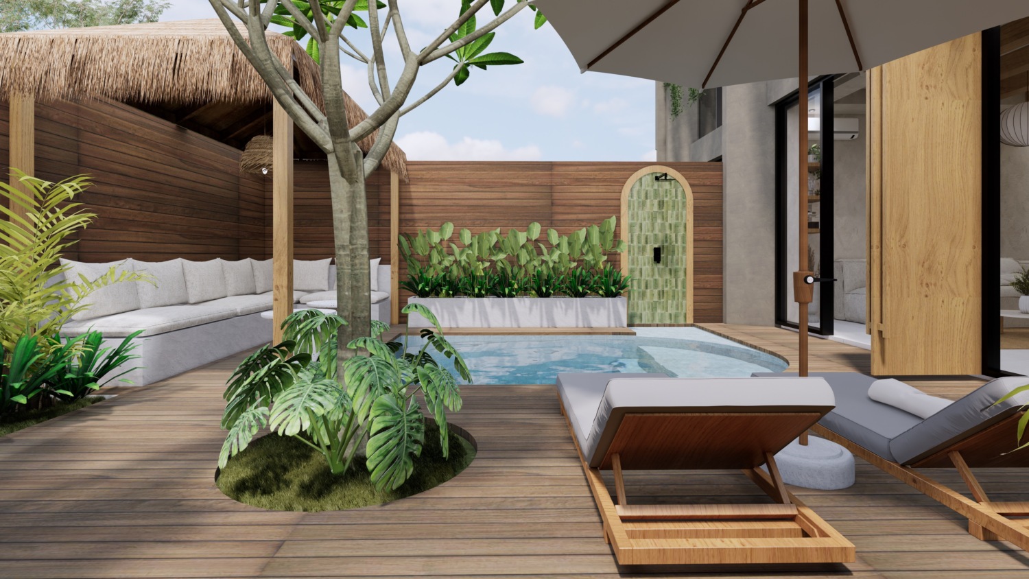 Stunning 2-Bedroom Modern Villa in Bingin