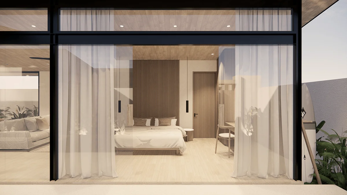 Modern 2-Bedroom Villa 