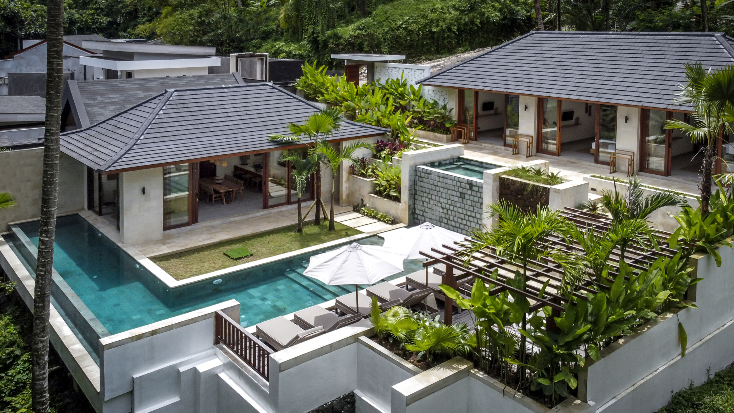 Serene 3-Bedroom Jungle Villa