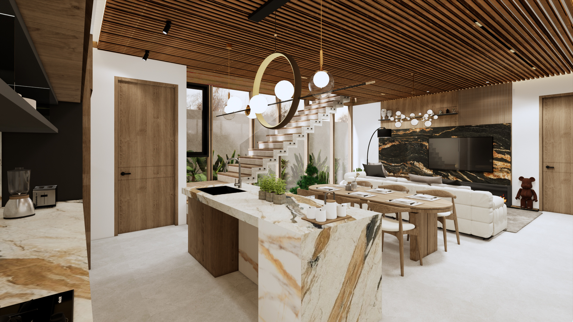 Modern Tropical Villas in Babakan