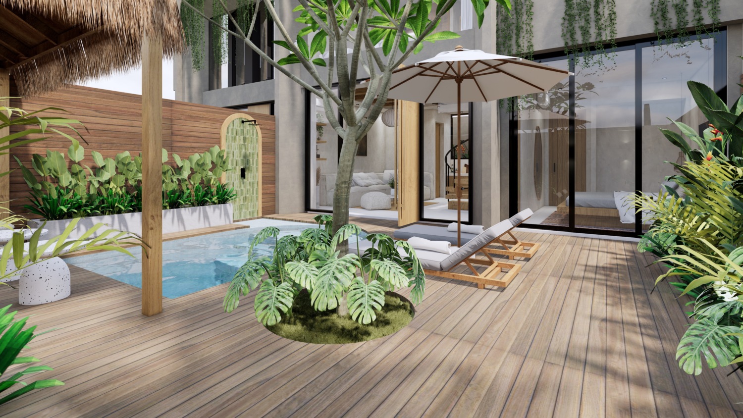 Stunning 2-Bedroom Modern Villa in Bingin