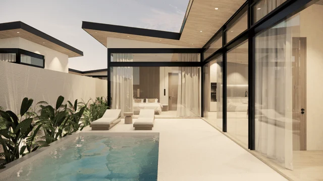 Modern 2-Bedroom Villa 