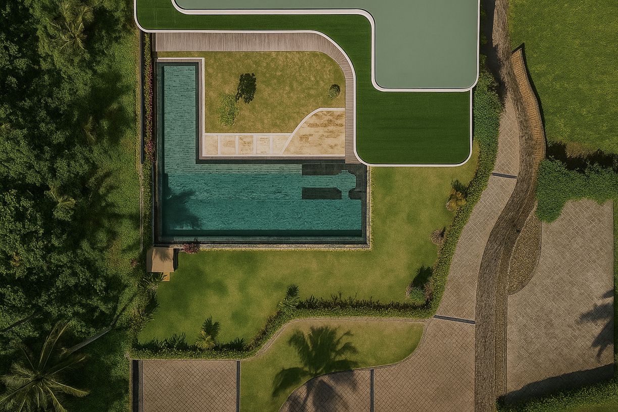 Hilltop Luxury 4 BR Villa in Ubud