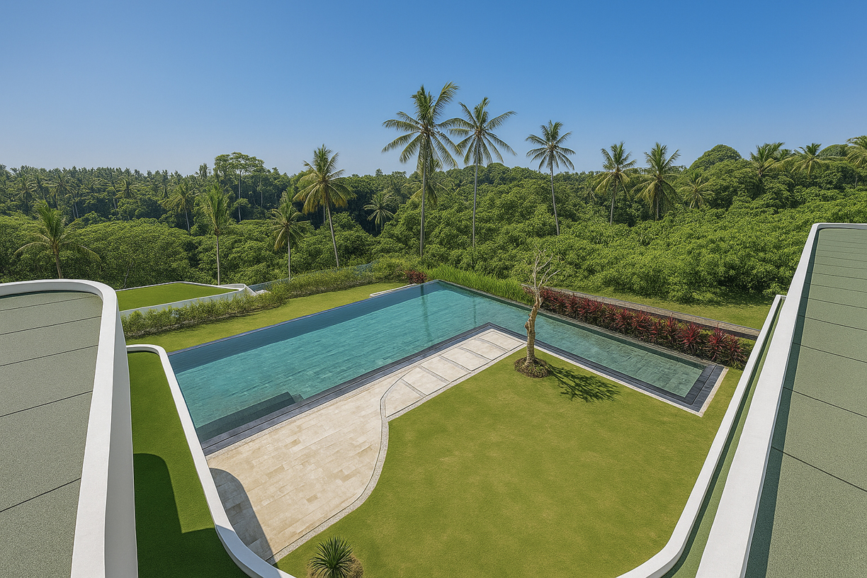 Hilltop Luxury 4 BR Villa in Ubud