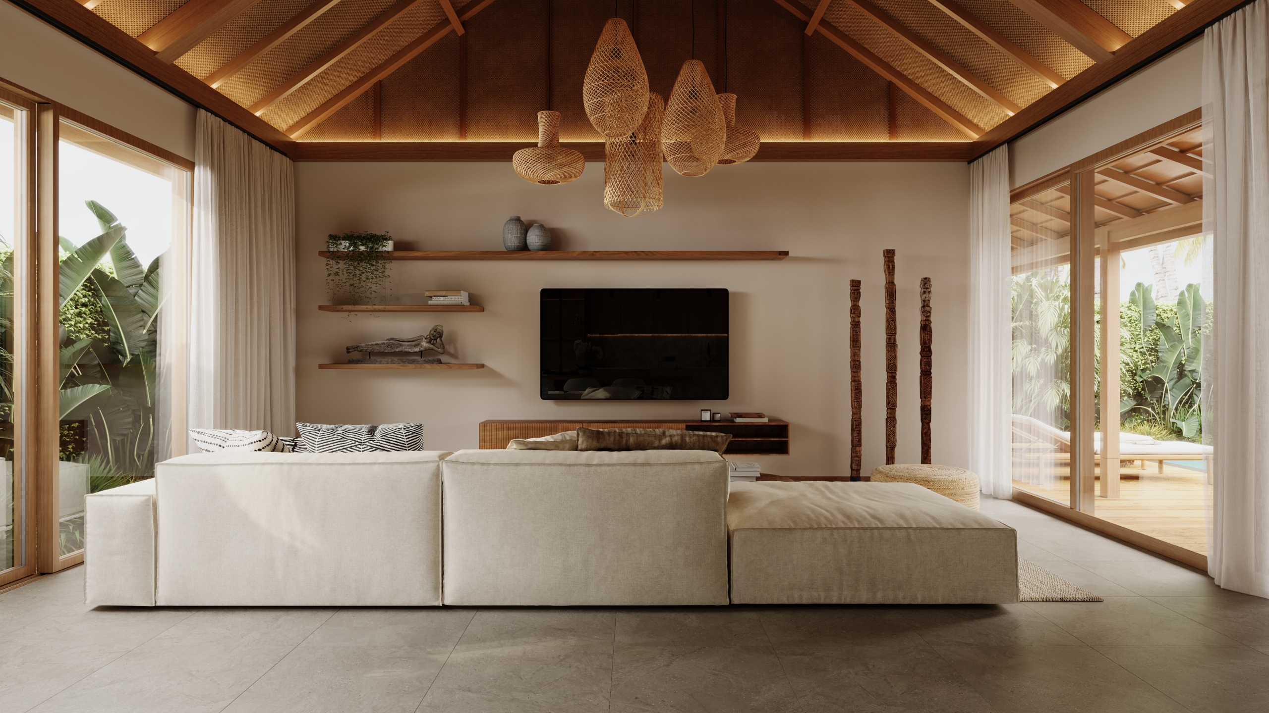 Scenic Jungle Villas in Ubud