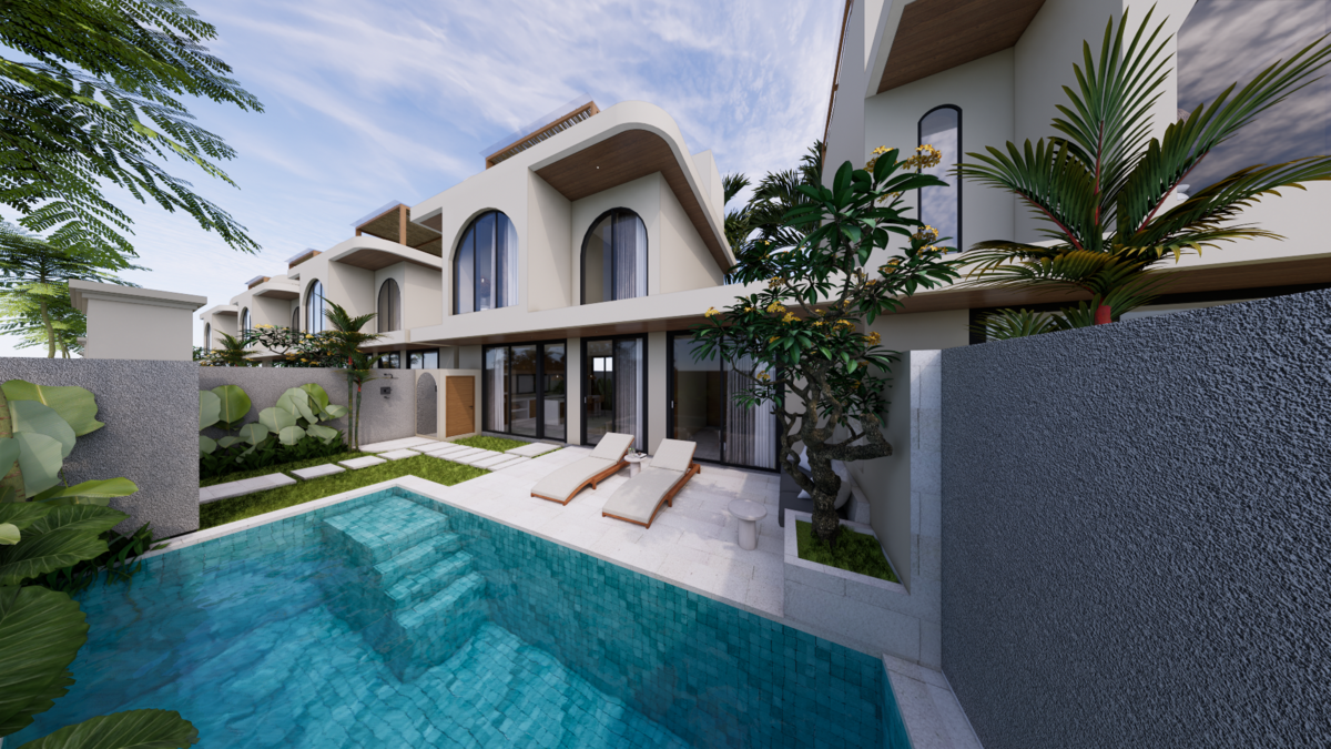 Mediterranean 2-Bedroom Villa