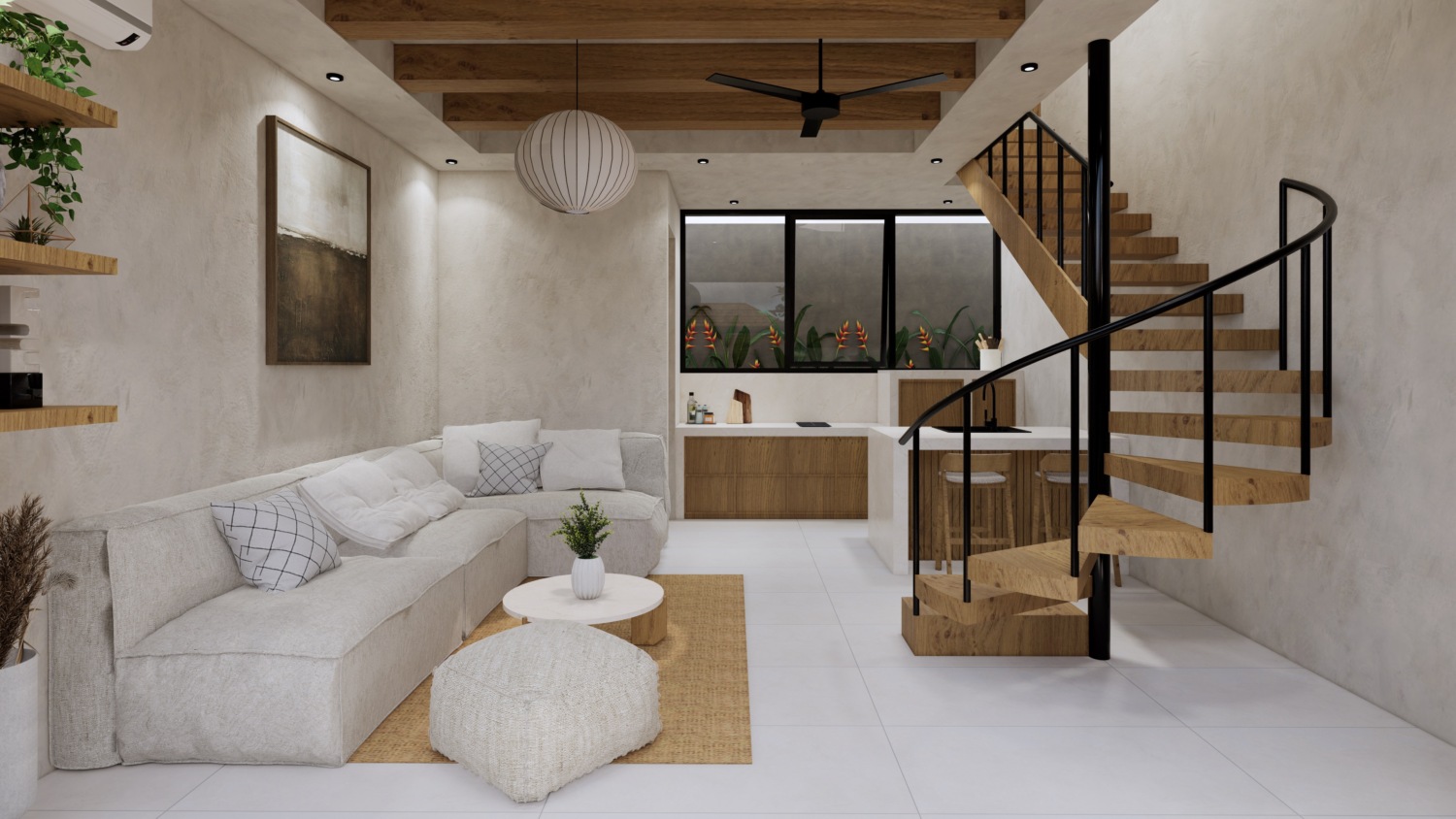 Stunning 2-Bedroom Modern Villa in Bingin