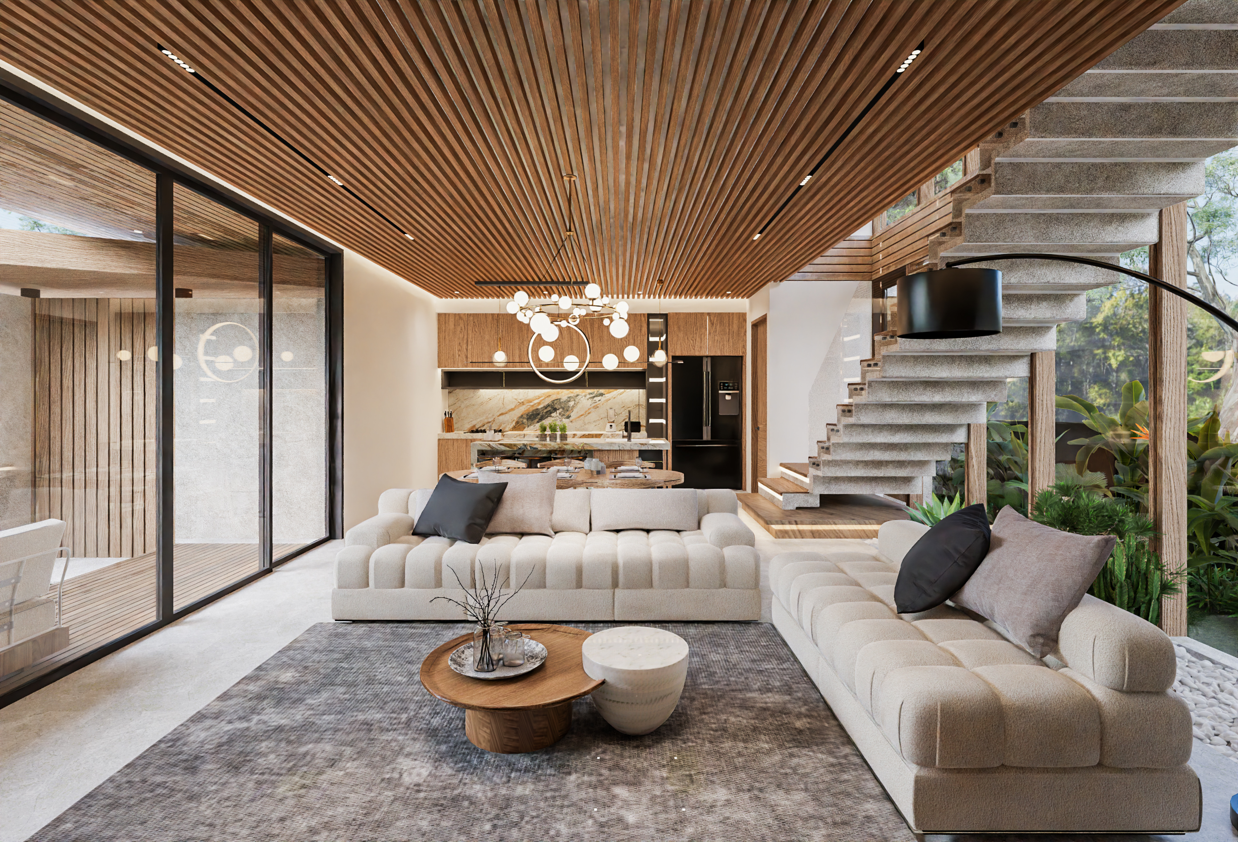 Modern Tropical Villas in Babakan