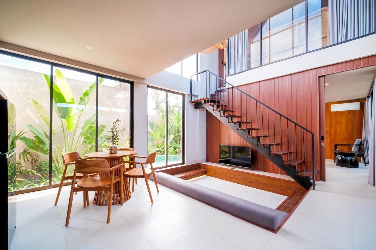 Tropical Lush 2-Bedroom Villas with Ocean View