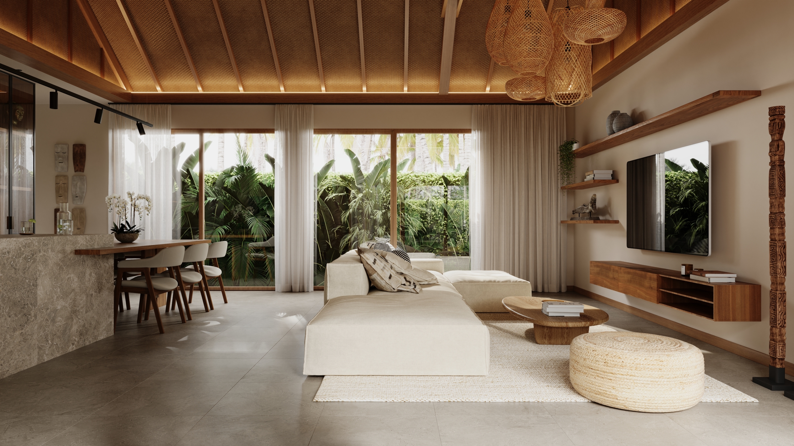 Scenic Jungle Villas in Ubud