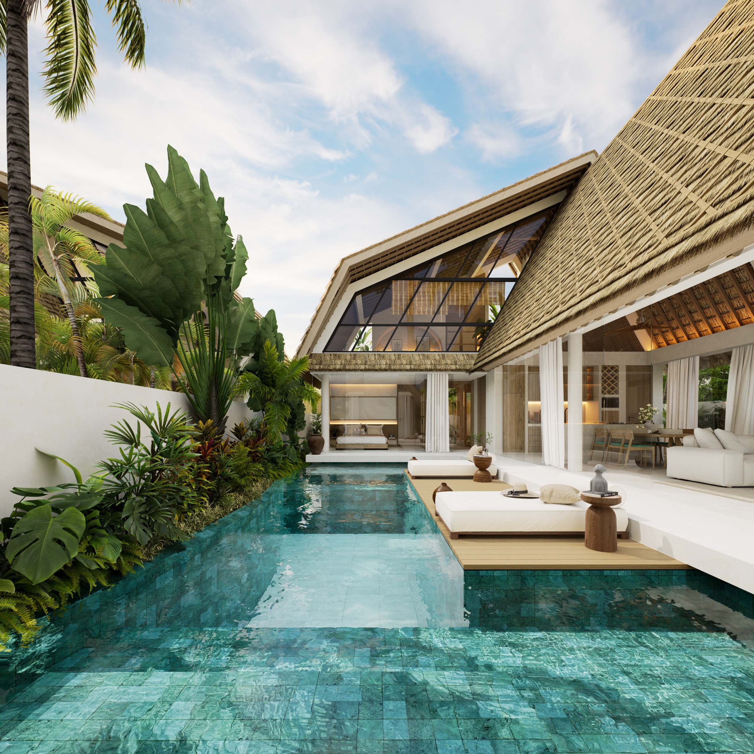 Tranquil Rice Field Villas in Pejeng