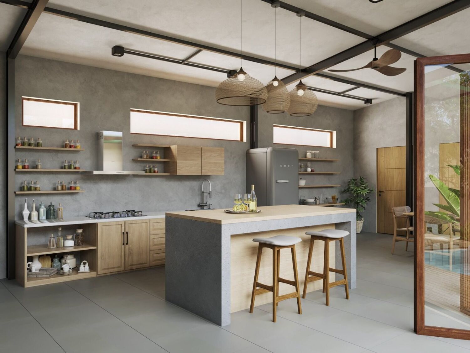 Stylish 2-Bedroom Villas in Sayan