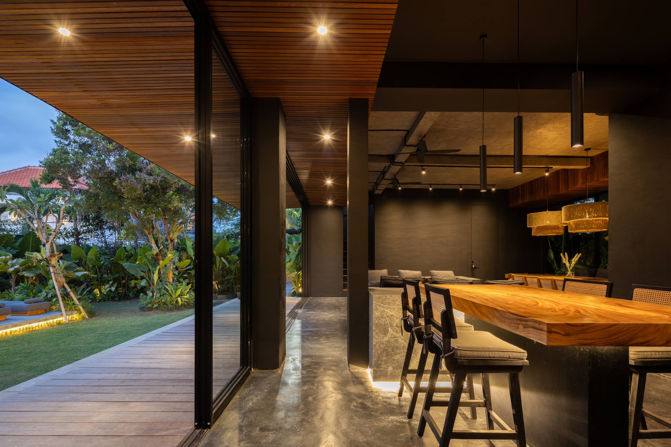 Luxury Modern Villa with Rice Views