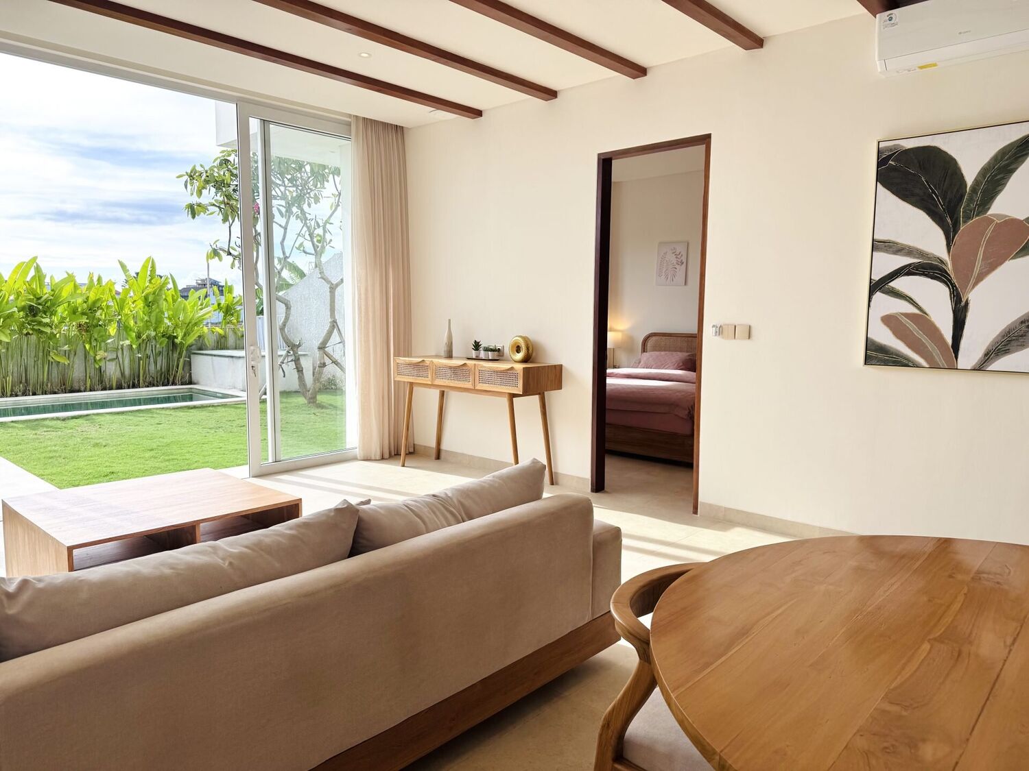 Panoramic Rice Fields and Ocean View Villa