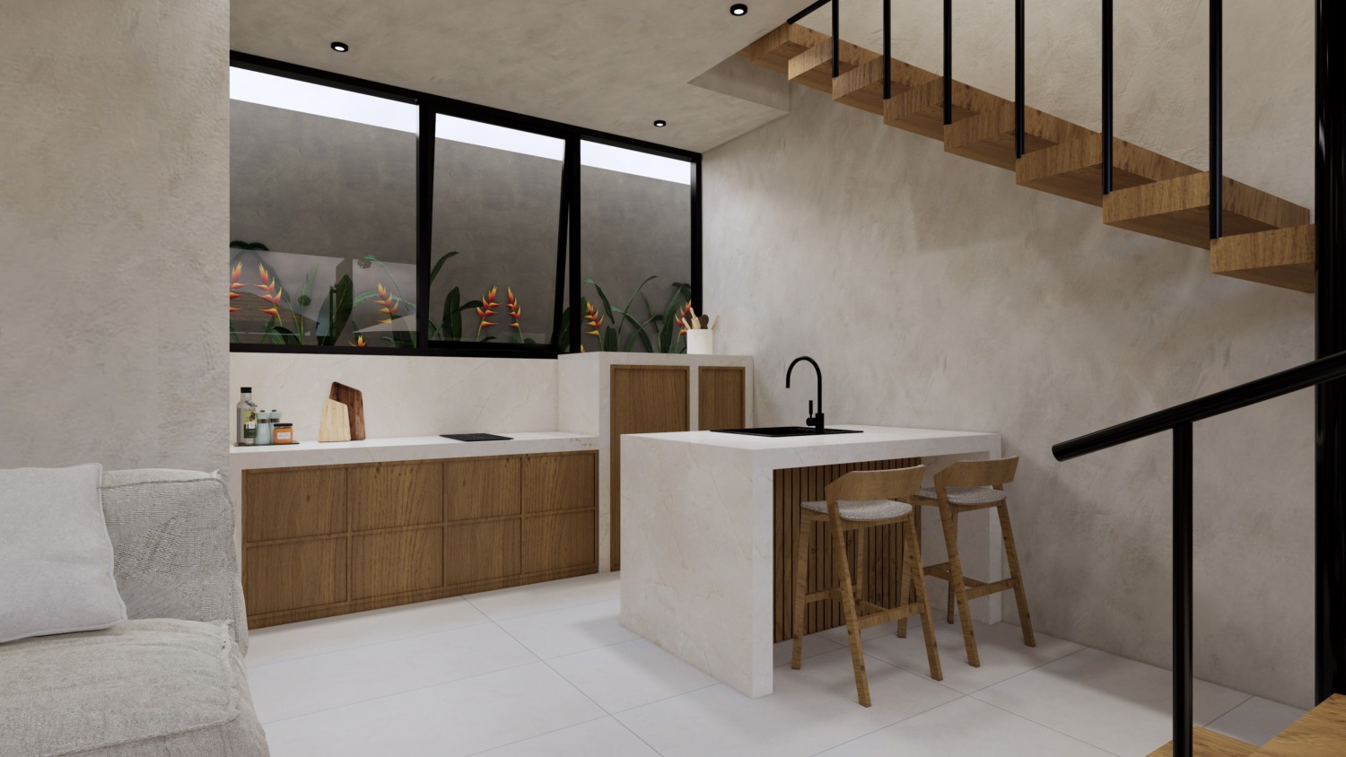 Stunning 2-Bedroom Modern Villa in Bingin