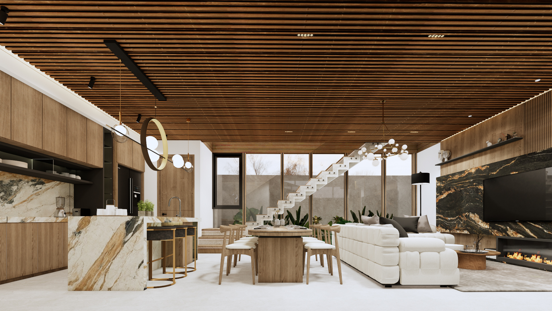 Modern Tropical Villas in Babakan