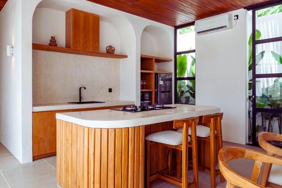 Contemporary 2-Bedroom Villa with Rooftop Terrace