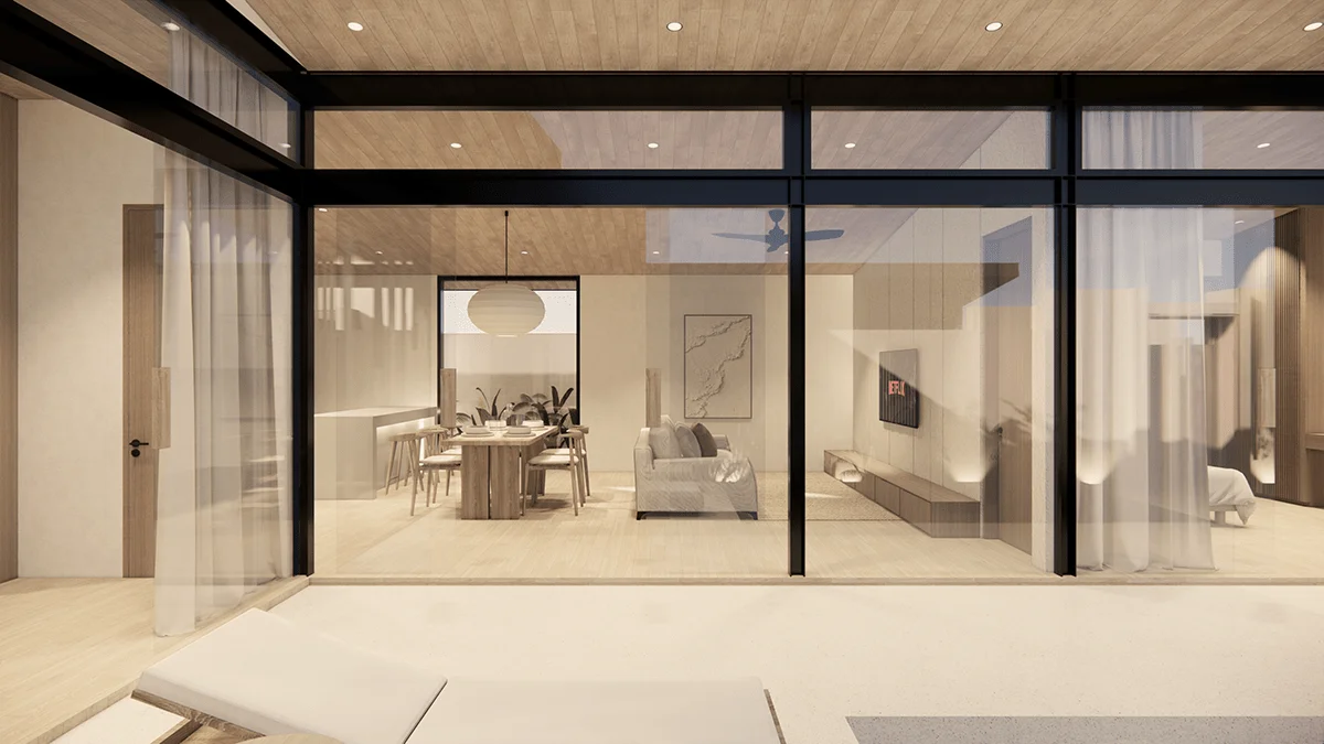 Modern 2-Bedroom Villa 