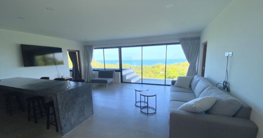 Lamai Sea View Apartment – Modern 2 Bedrooms for Sale