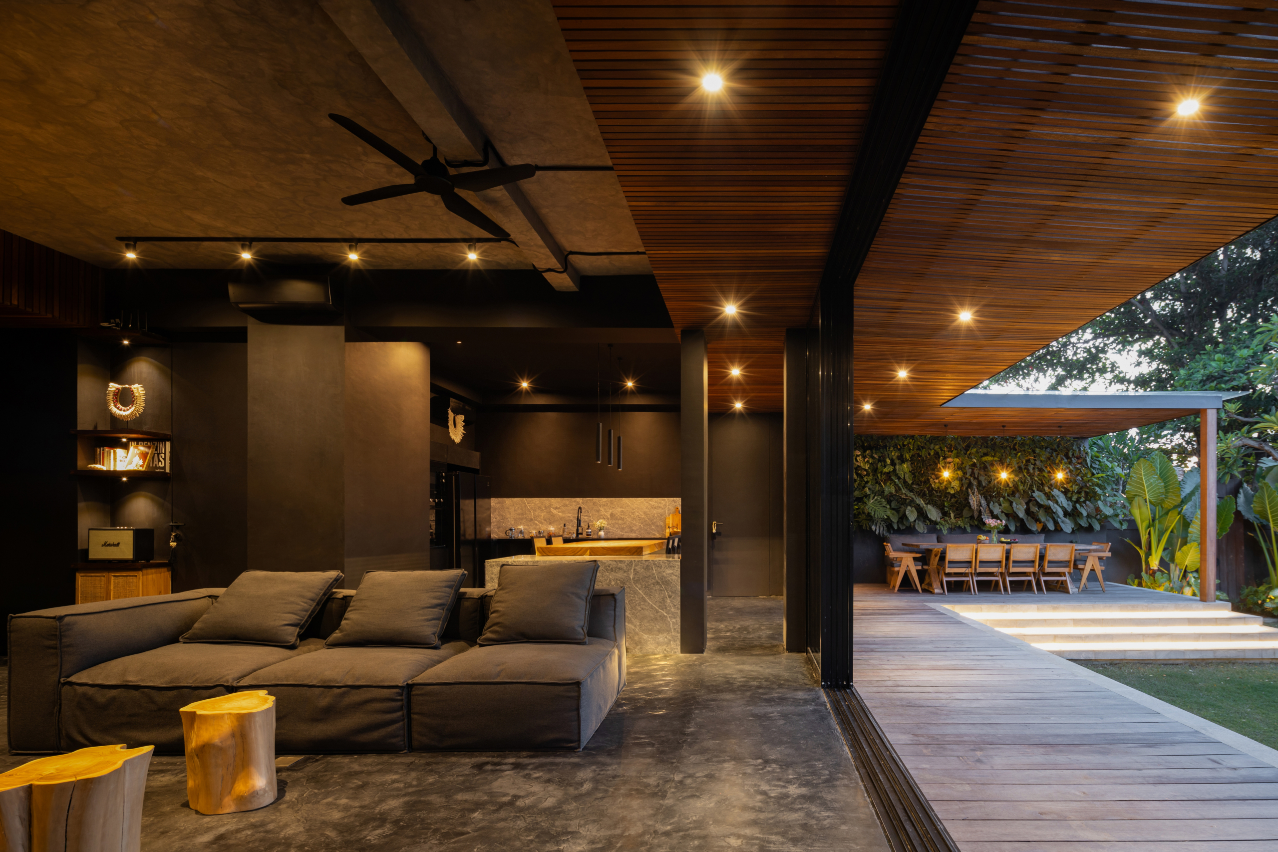 Luxury Modern Villa with Rice Views